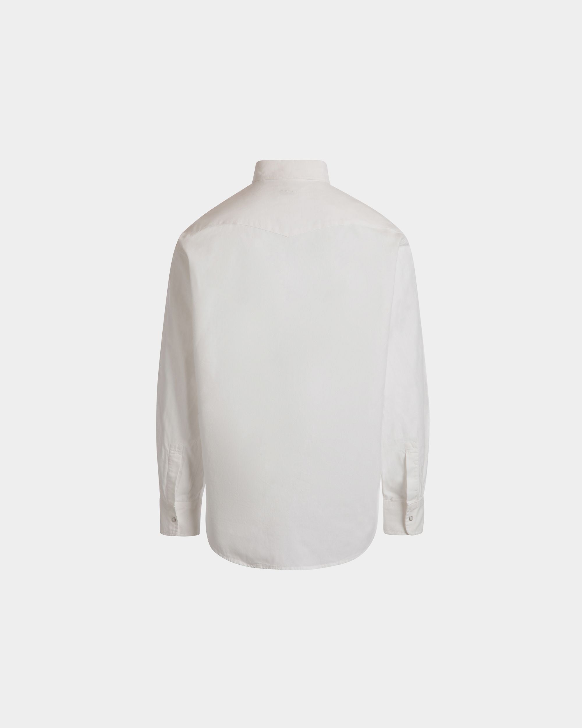 Shirt in White Denim - Men's - Bally - 03