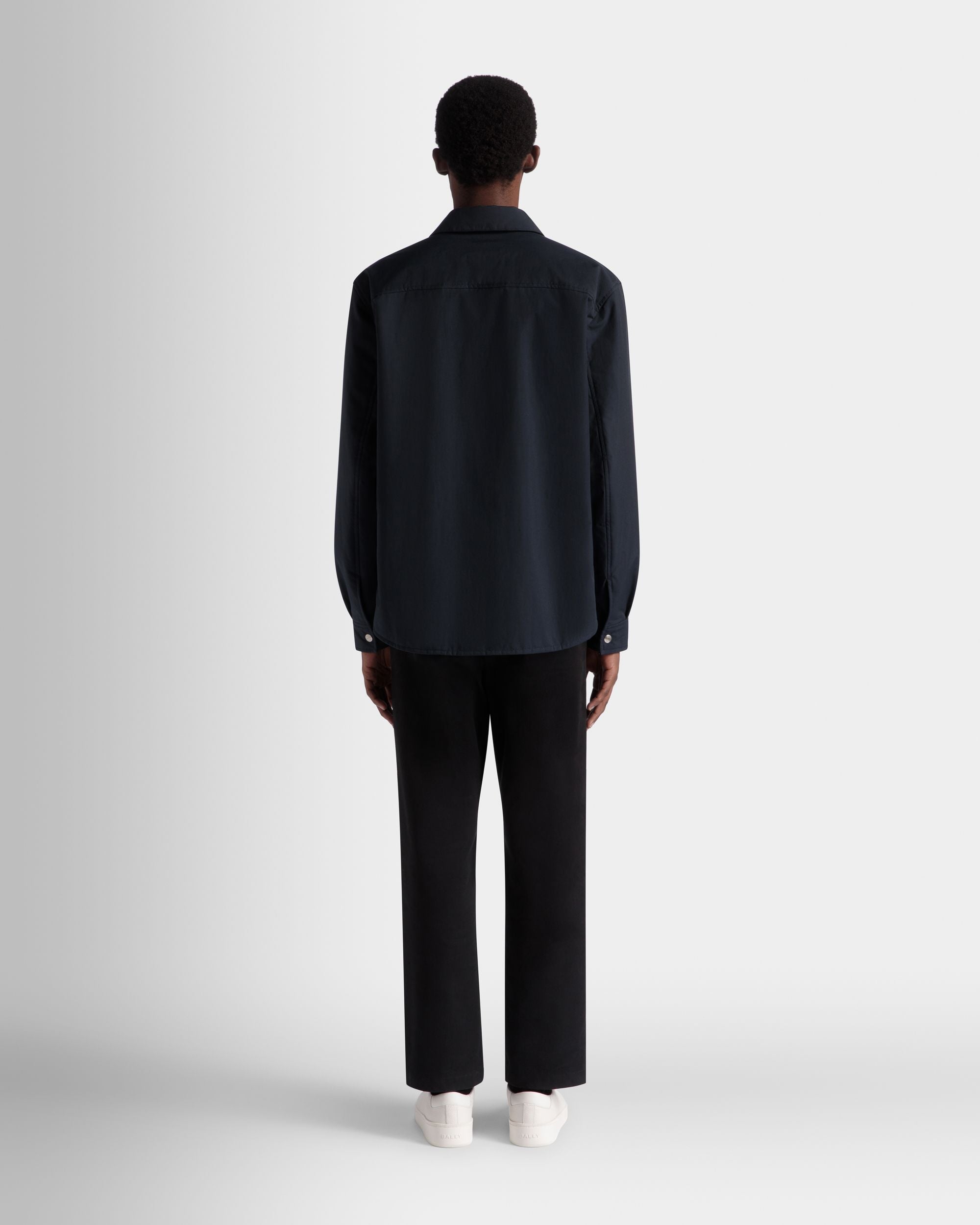 Sobrecamisa Acolchada De Nailon Navy Blue - Hombre - Bally - 07