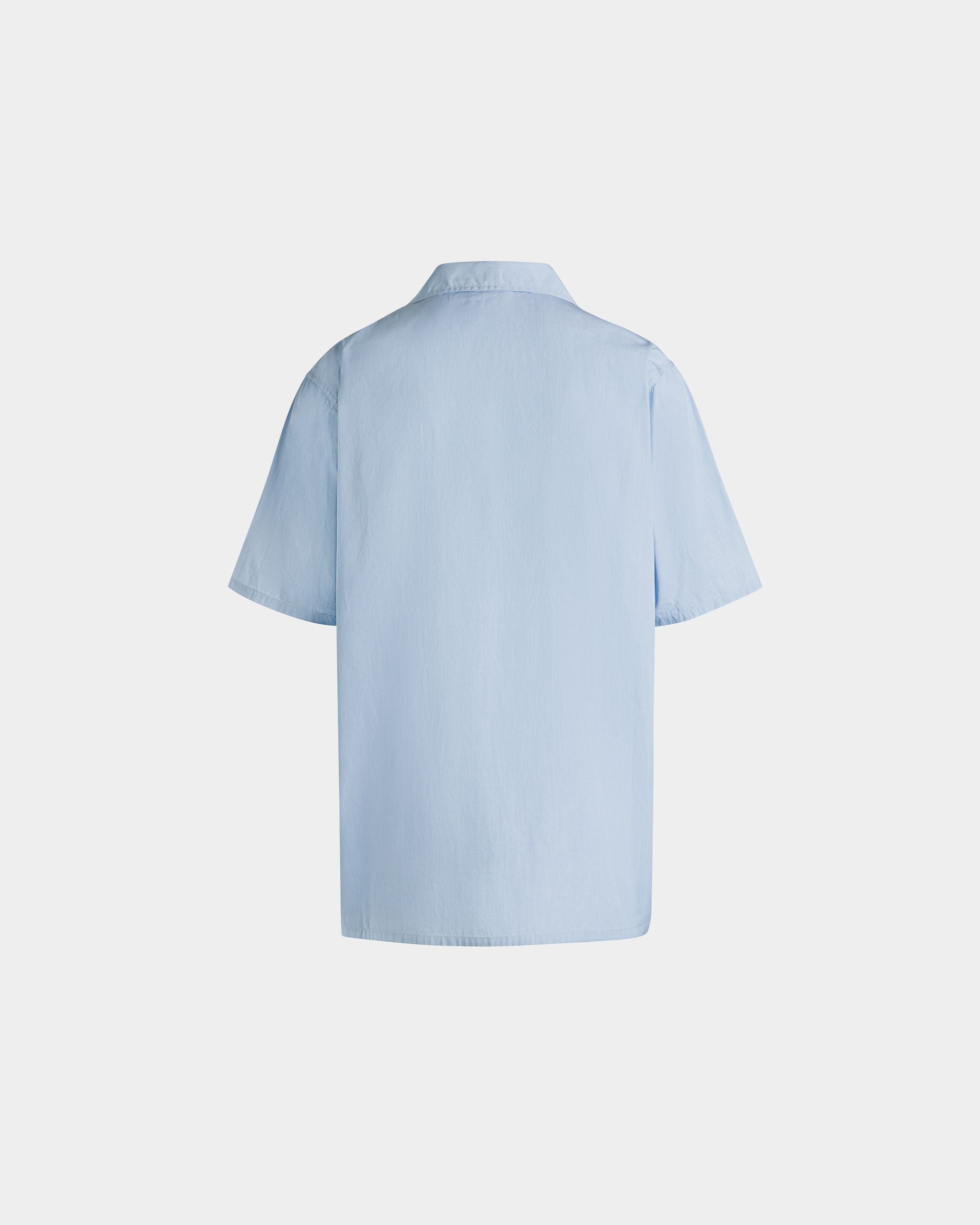 Shirt In Light Blue Cotton - Men's - Bally - 08