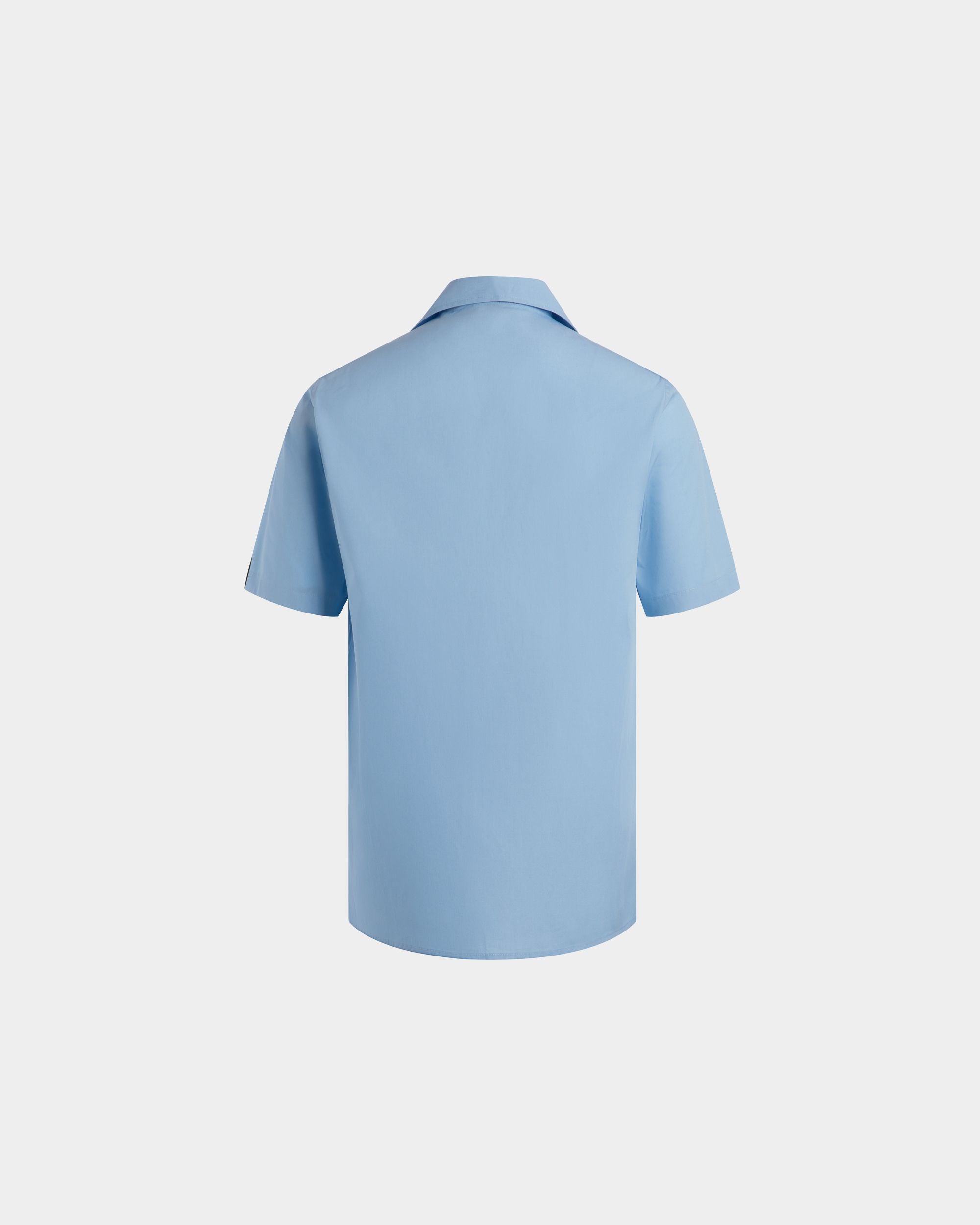 Shirts In Blue Cotton - Men's - Bally - 03