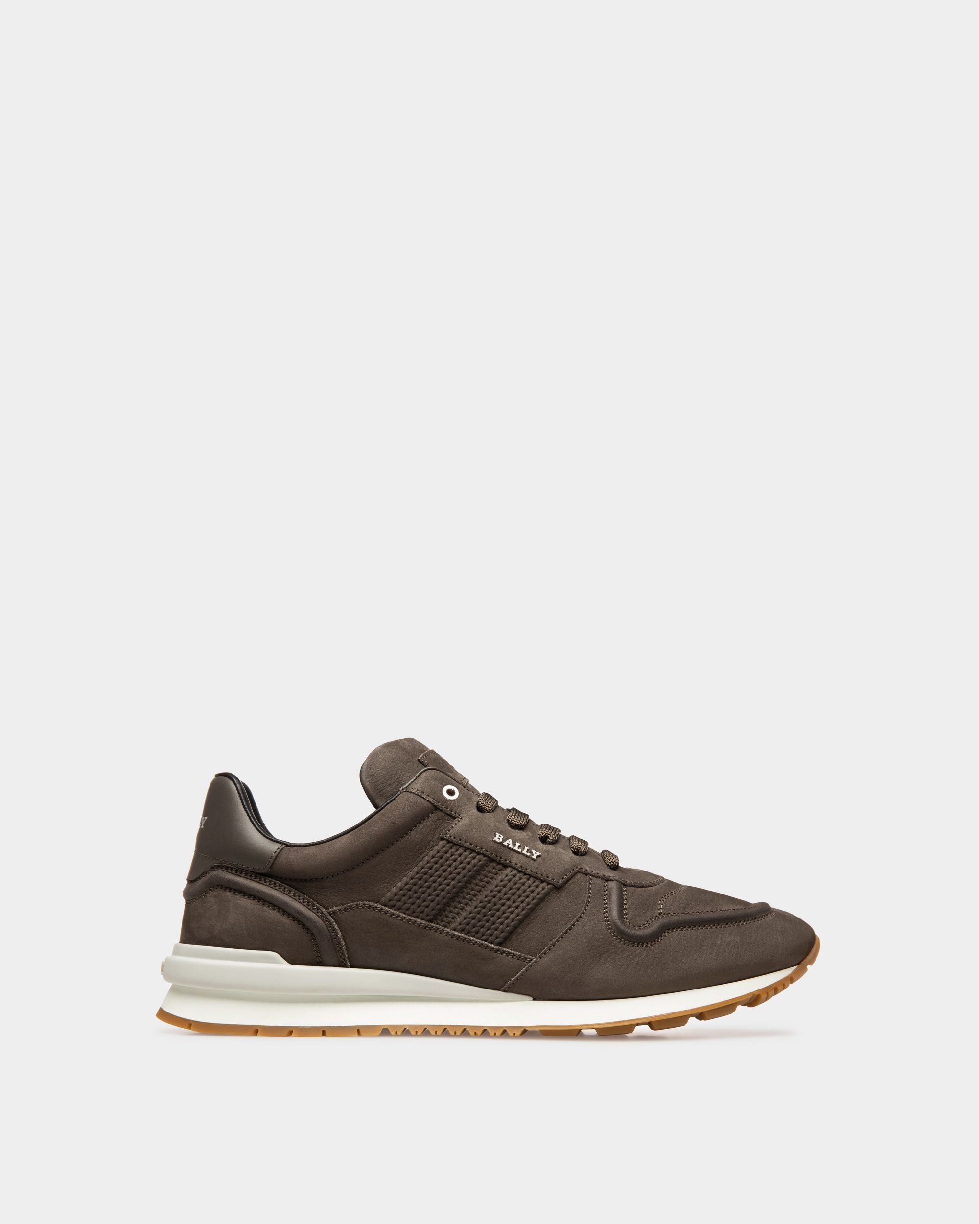 Asper Zapatillas De Piel En Color Verde Militar - Hombre - Bally - 01