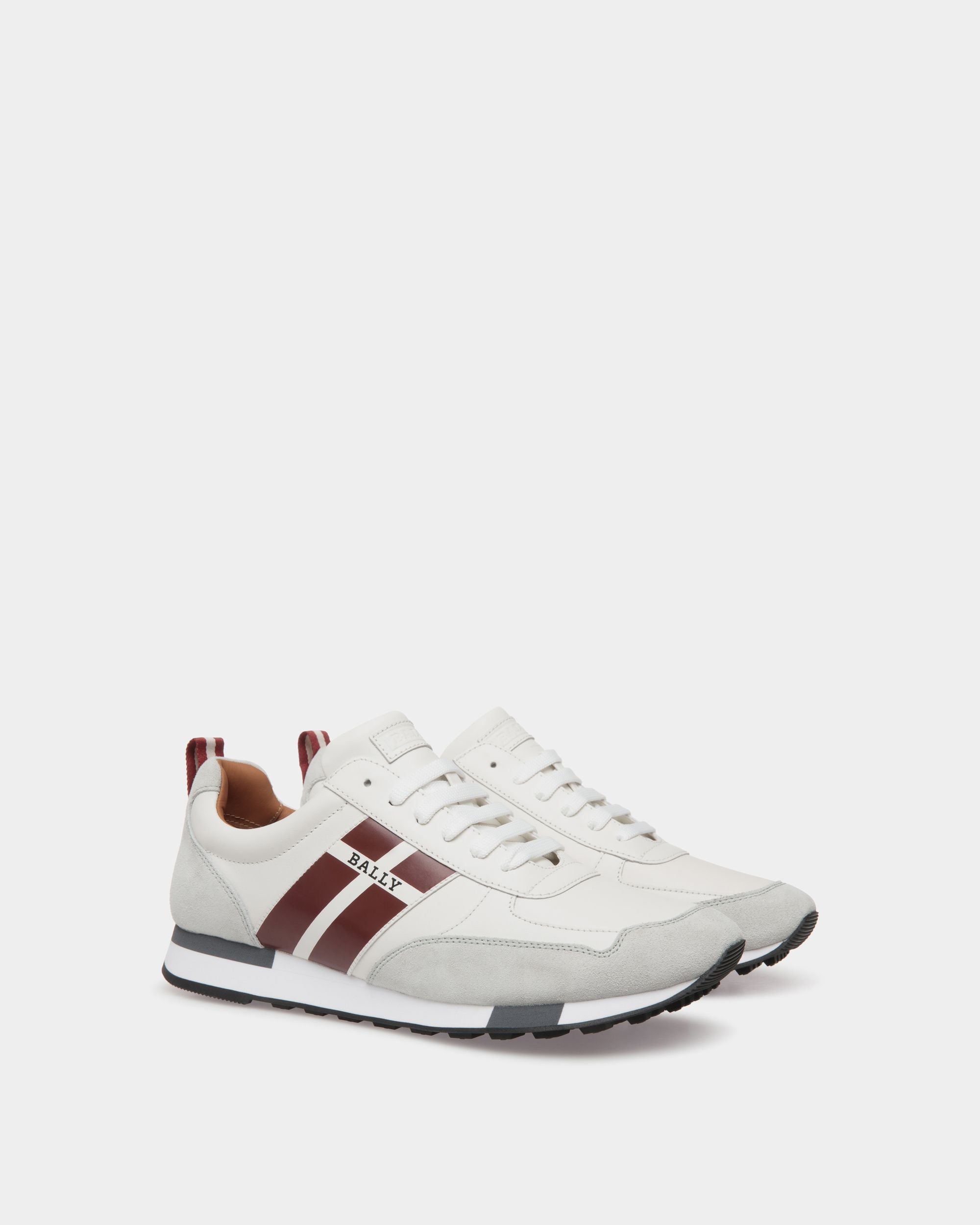 Sneaker In White Leather - Men's - Bally - 02