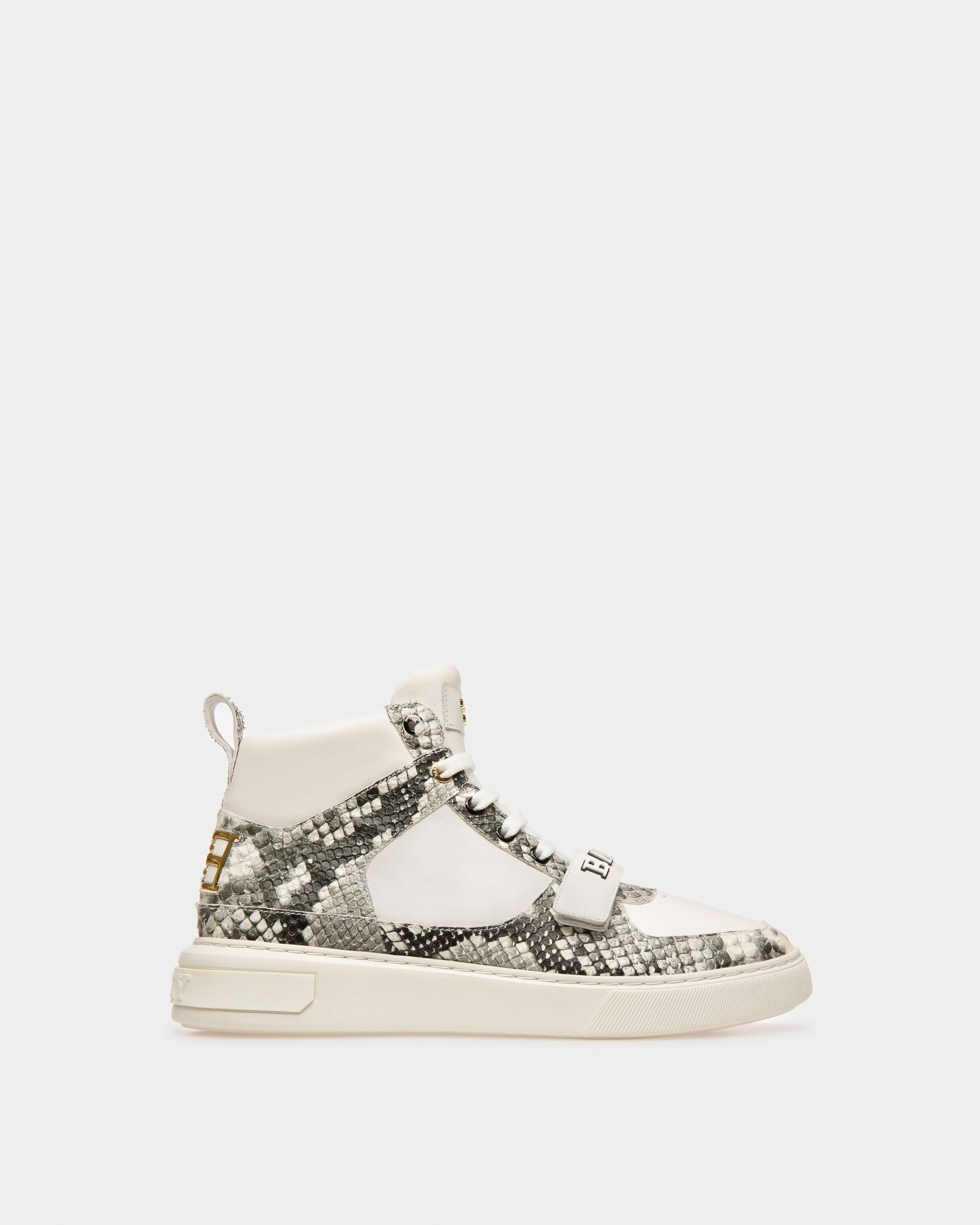 Merryk Zapatillas Deportivas De Cuero De Color Blanco - Hombre - Bally - 01