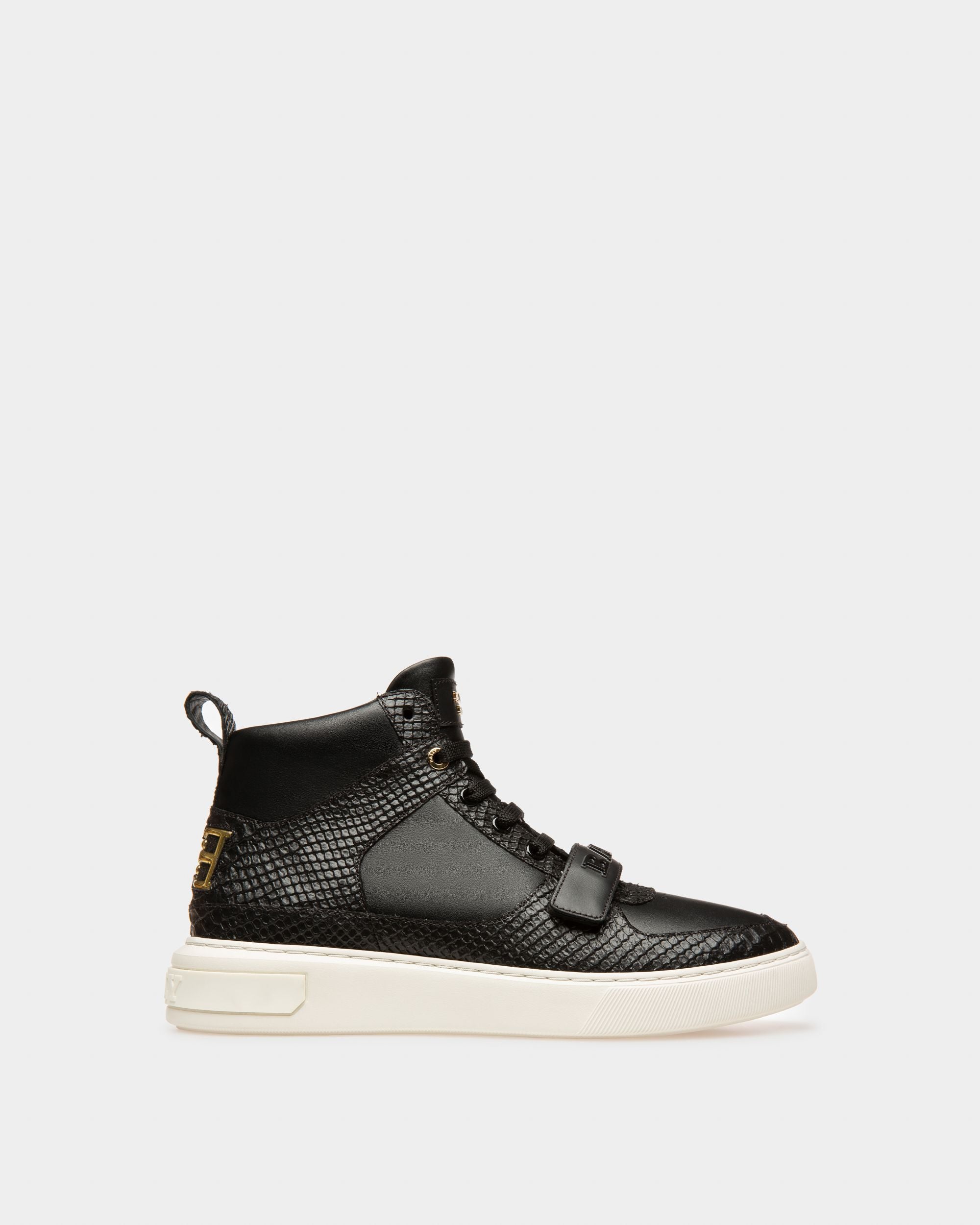Merryk Zapatillas De Piel En Negro - Hombre - Bally - 01