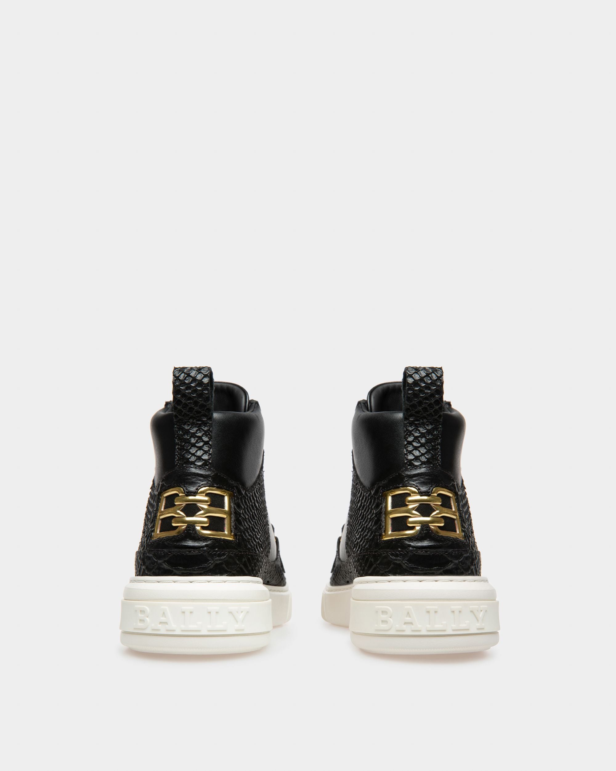 Merryk Zapatillas De Piel En Negro - Hombre - Bally - 03