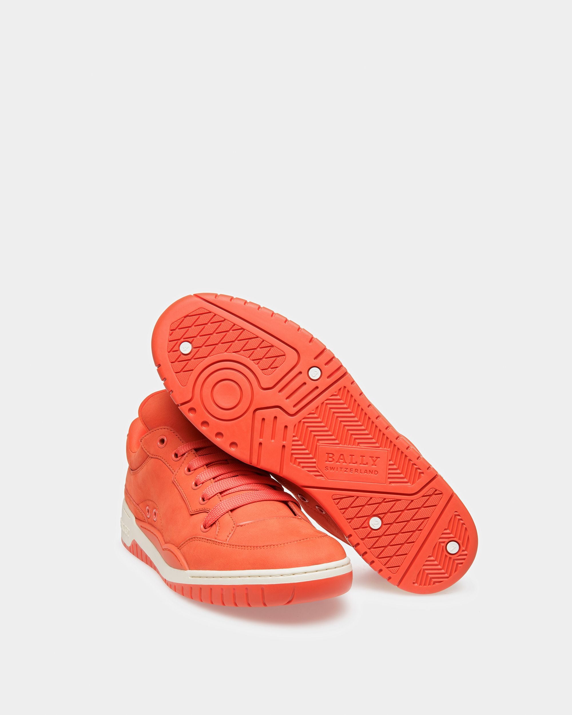 Kiro Zapatillas De Piel En Naranja - Hombre - Bally - 05