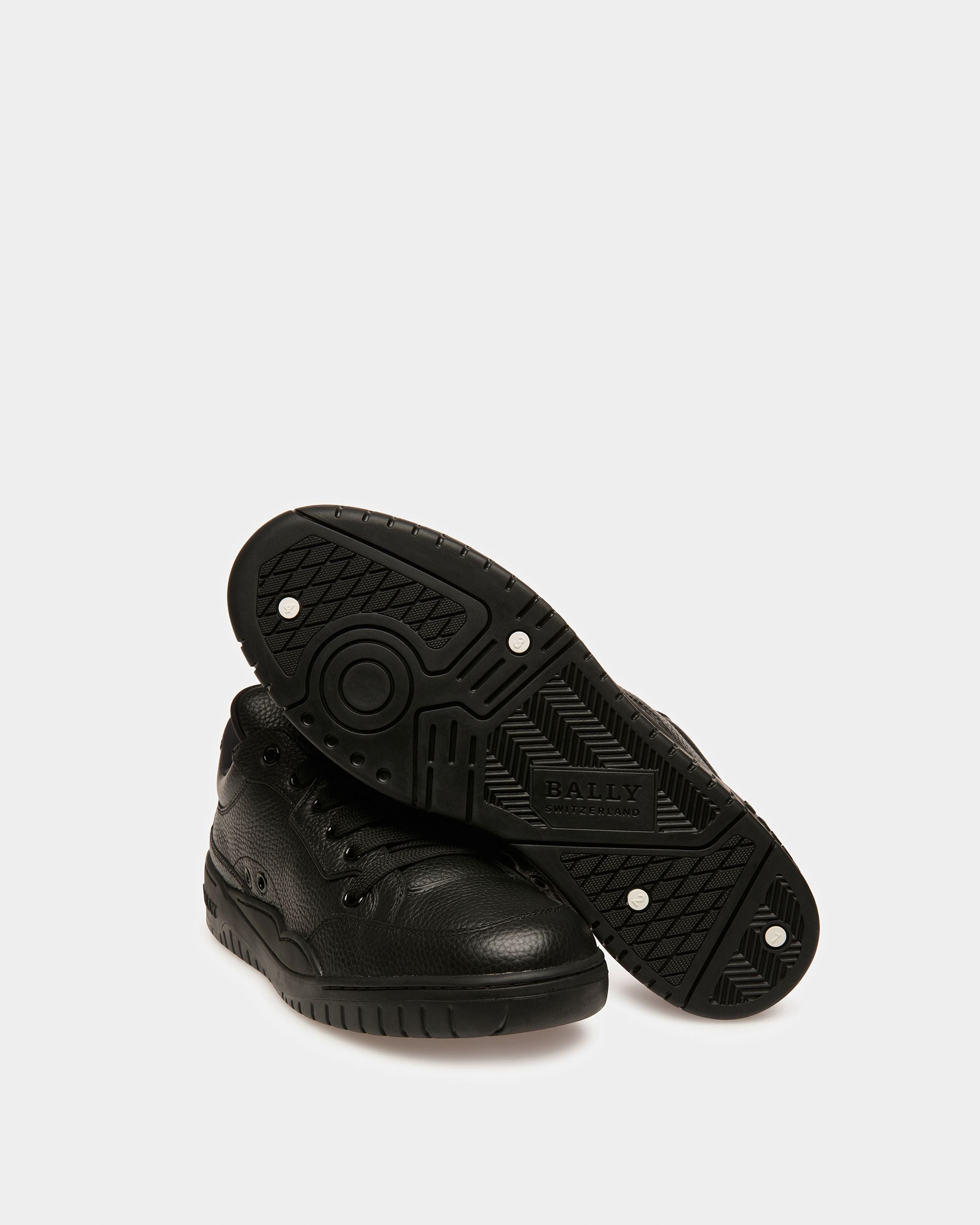 Kiro Zapatillas De Piel En Negro - Hombre - Bally - 05