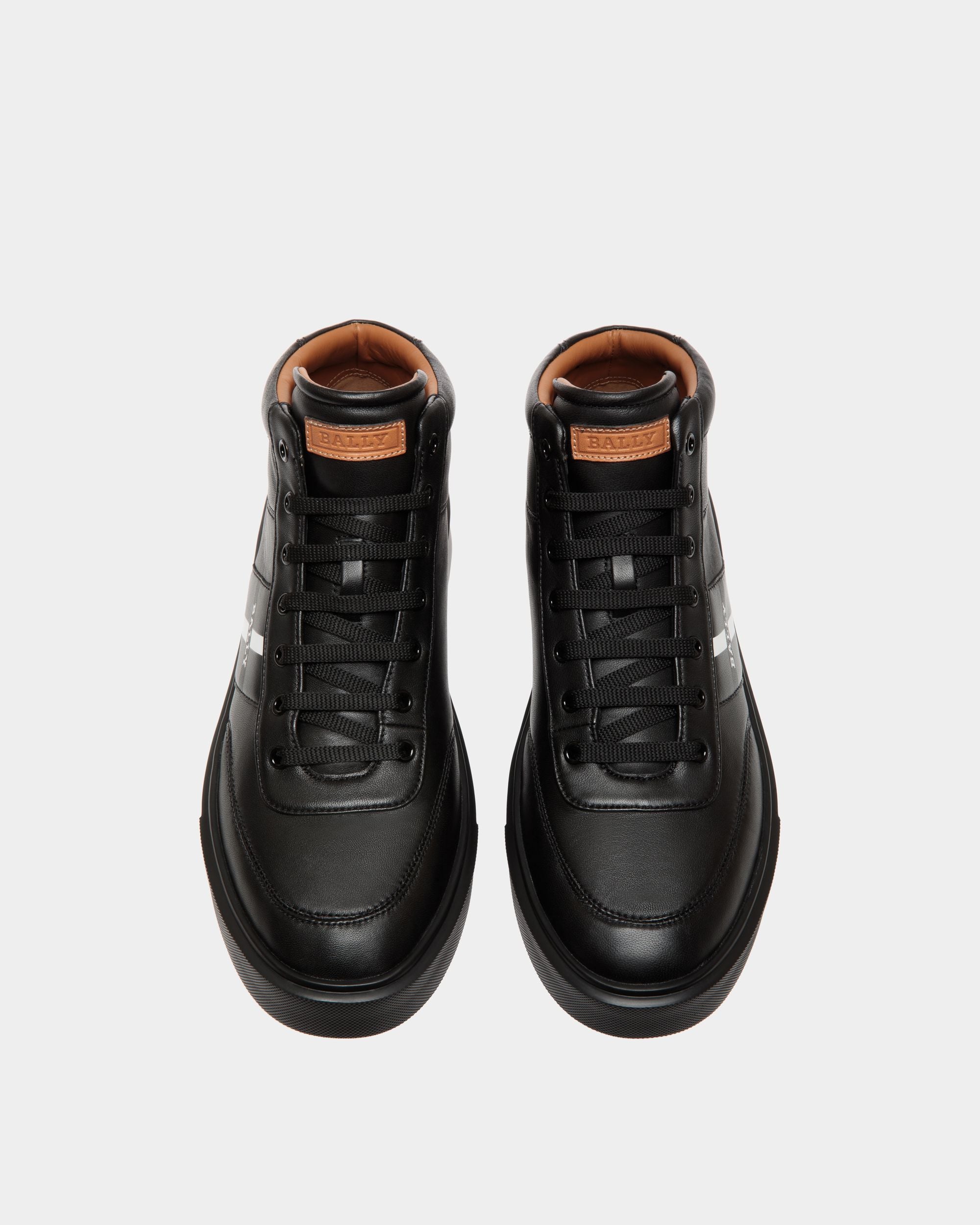 Sneaker In Black Lamb - Men's - Bally - 04