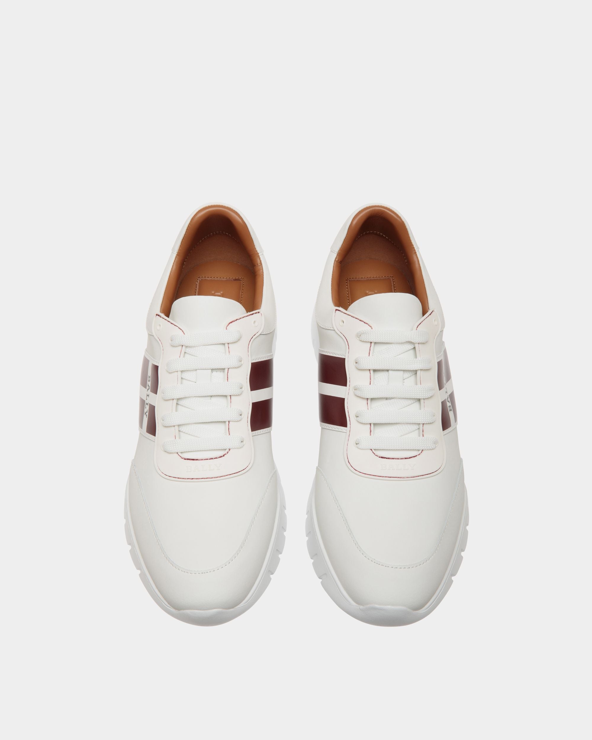Sneaker In White  Leather - Men's - Bally - 04