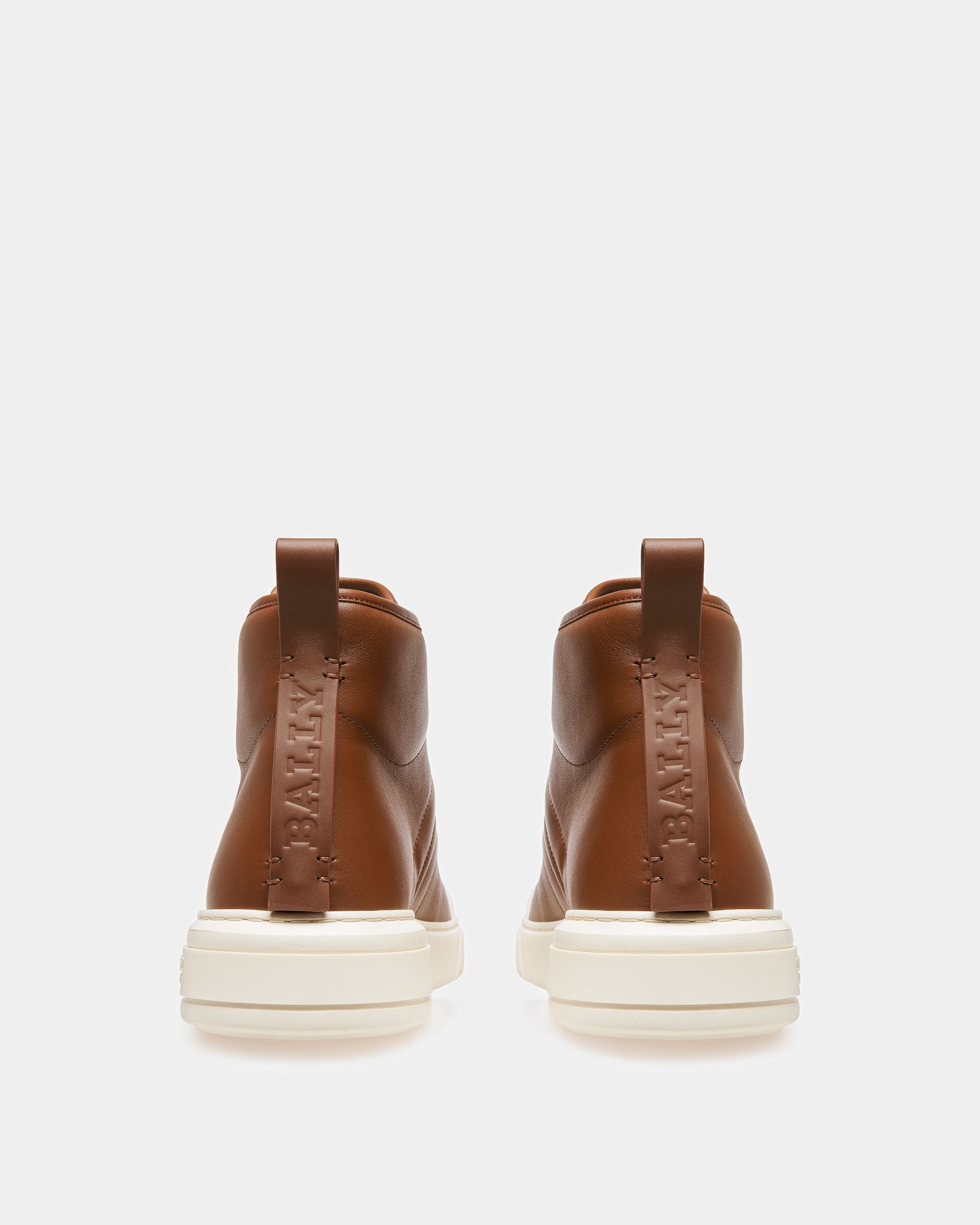 Maren Zapatillas De Piel En Marrón - Hombre - Bally - 04