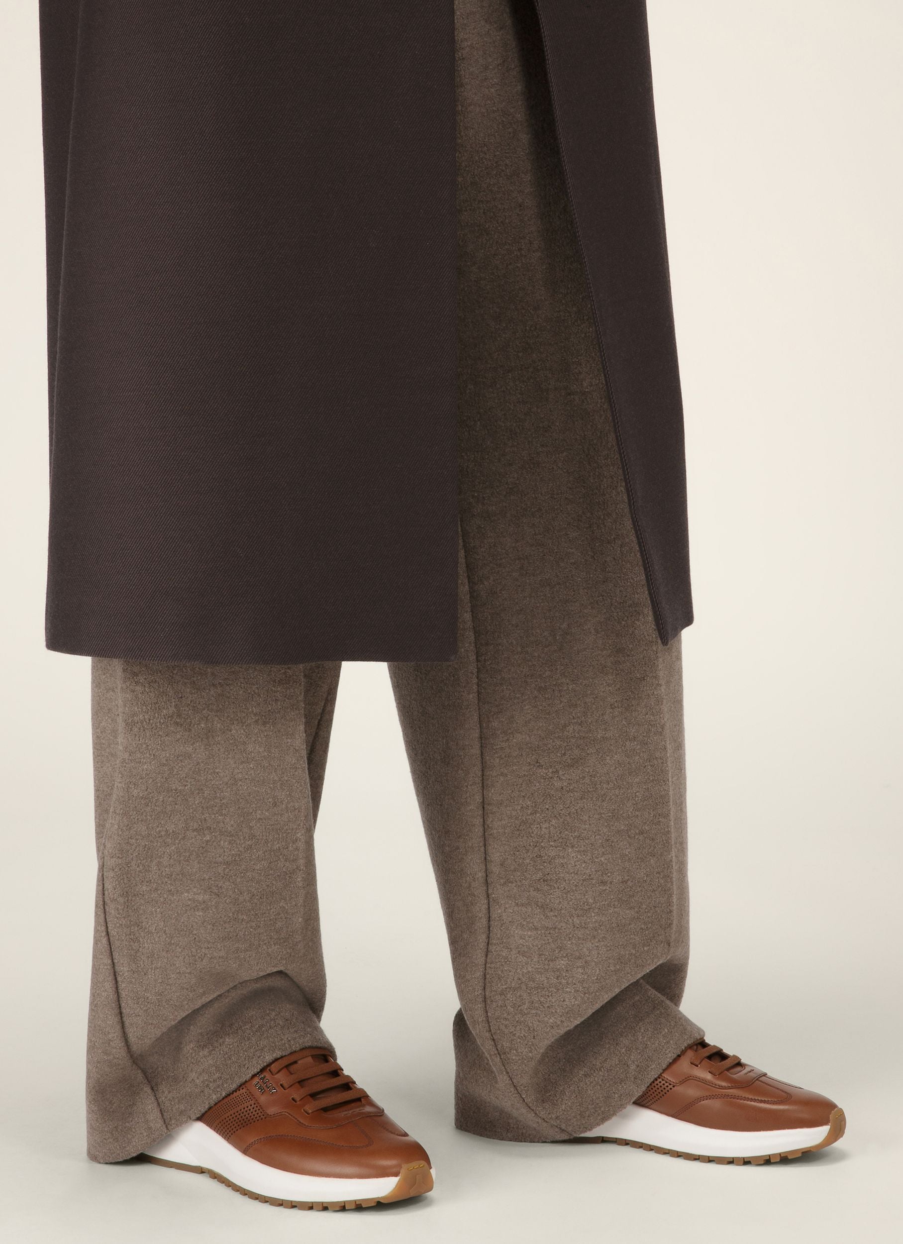 Zapatilla Davor De Piel Marrón - Hombre - Bally - 06