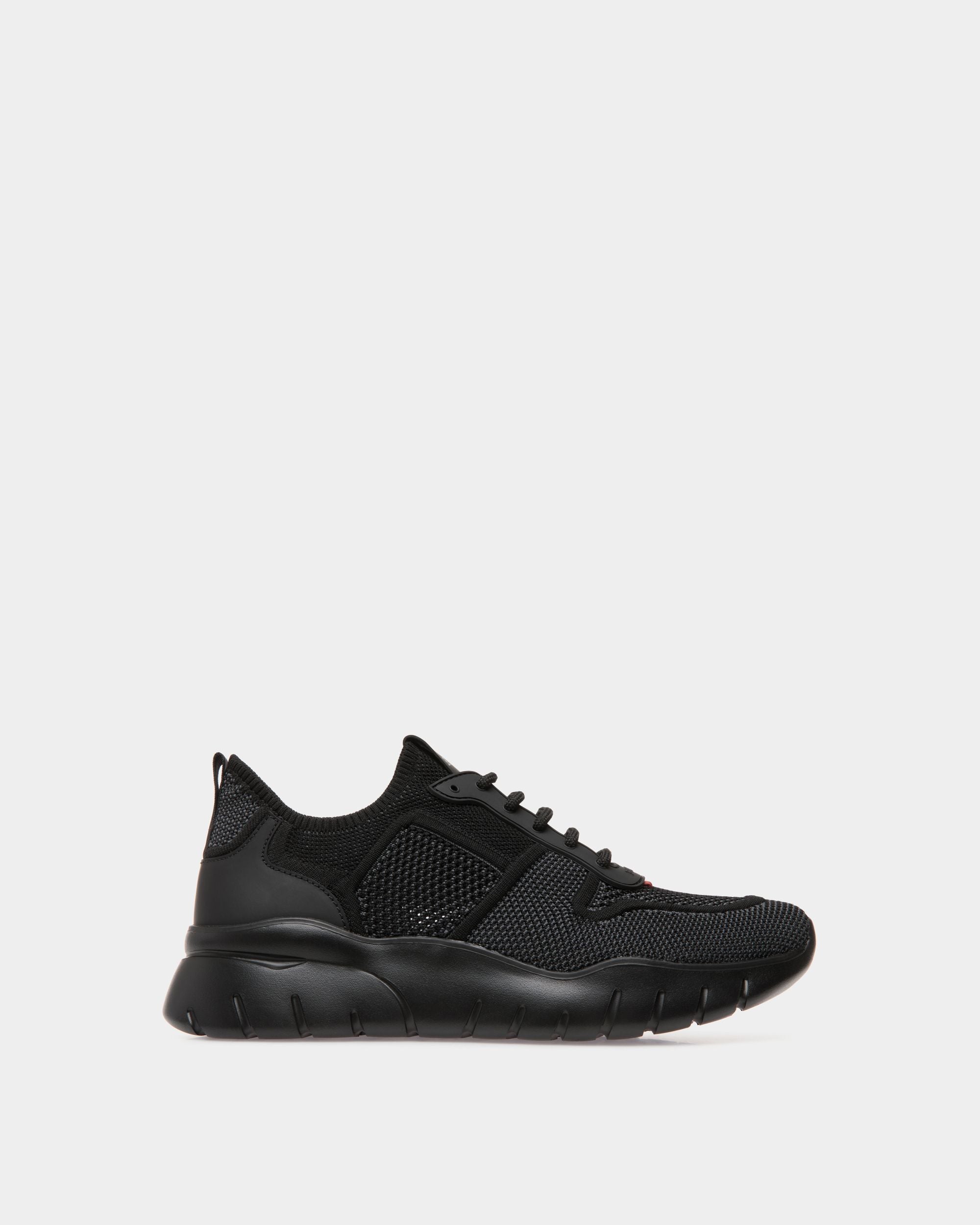 Sneaker In Black Mix Polyester - Men's - Bally - 01