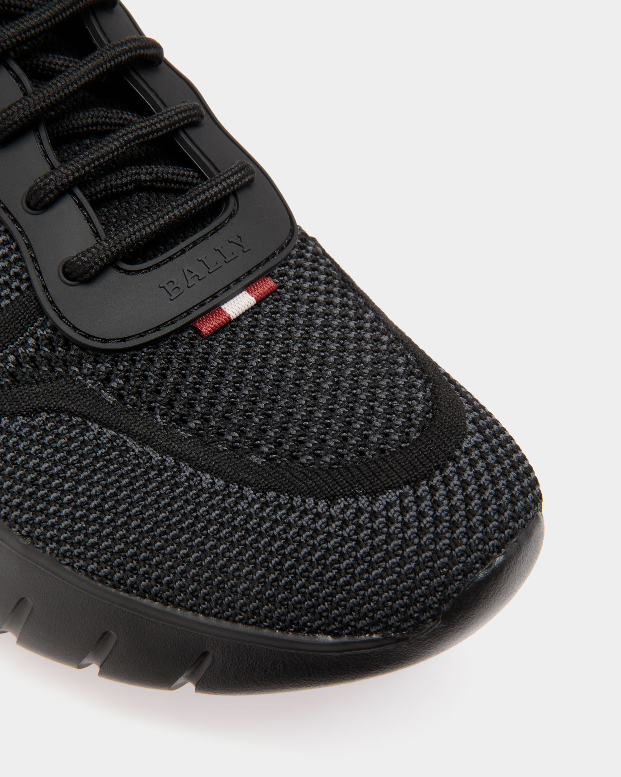 Sneaker In Black Mix Polyester - Men's - Bally - 05