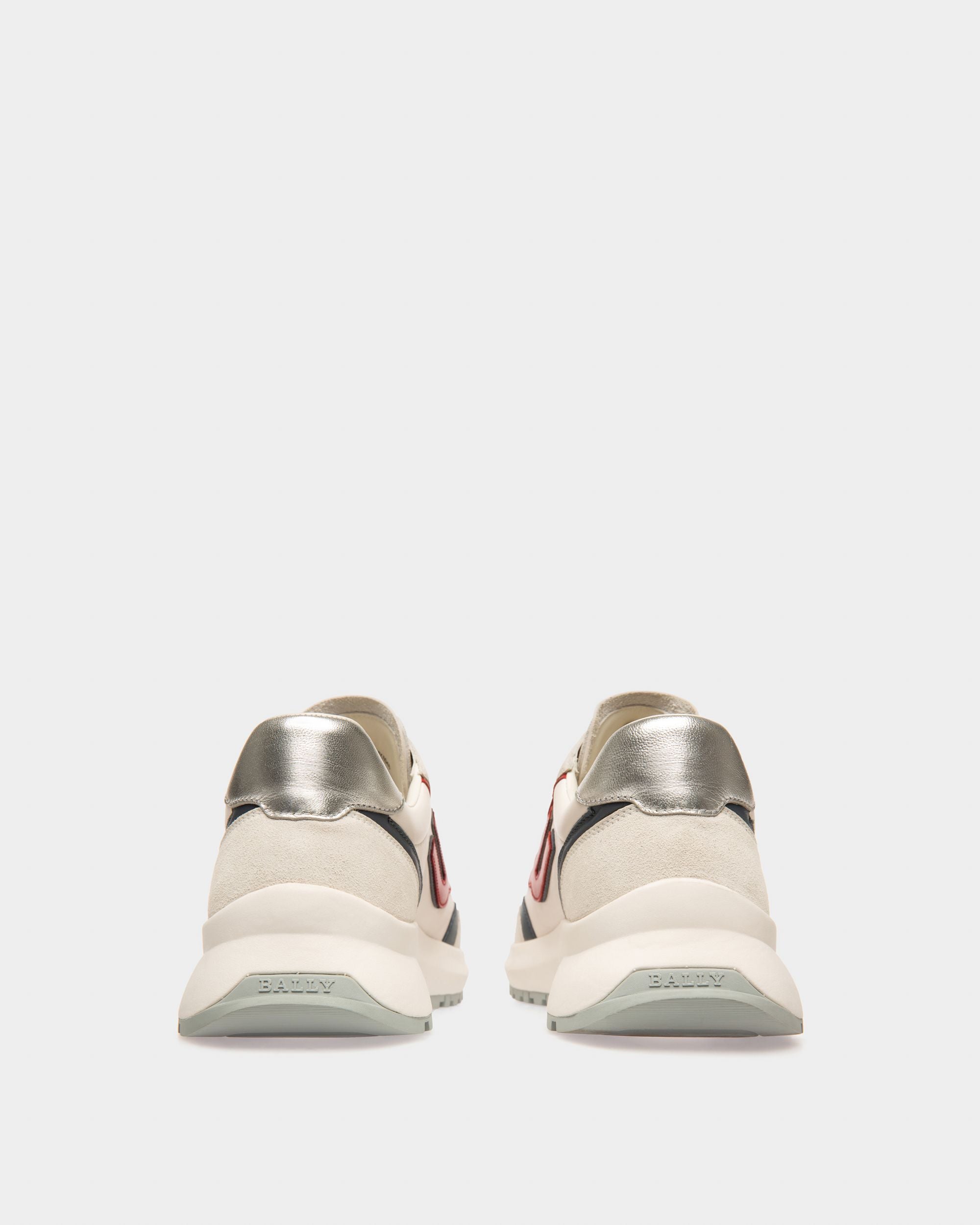 Demmy Leather Sneakers In White - Men's - Bally - 04