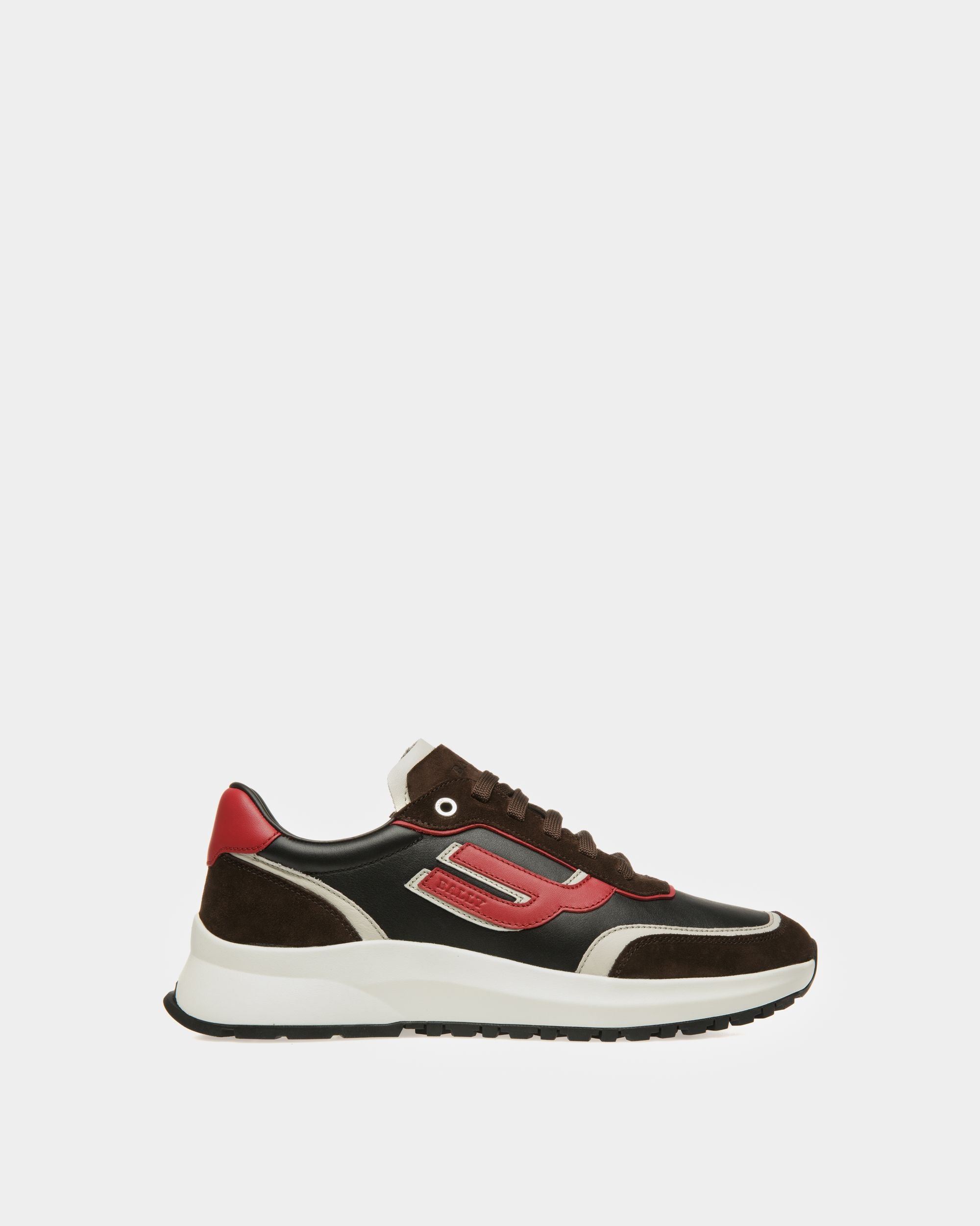 Demmy Zapatillas De Piel En Ébano - Hombre - Bally - 01
