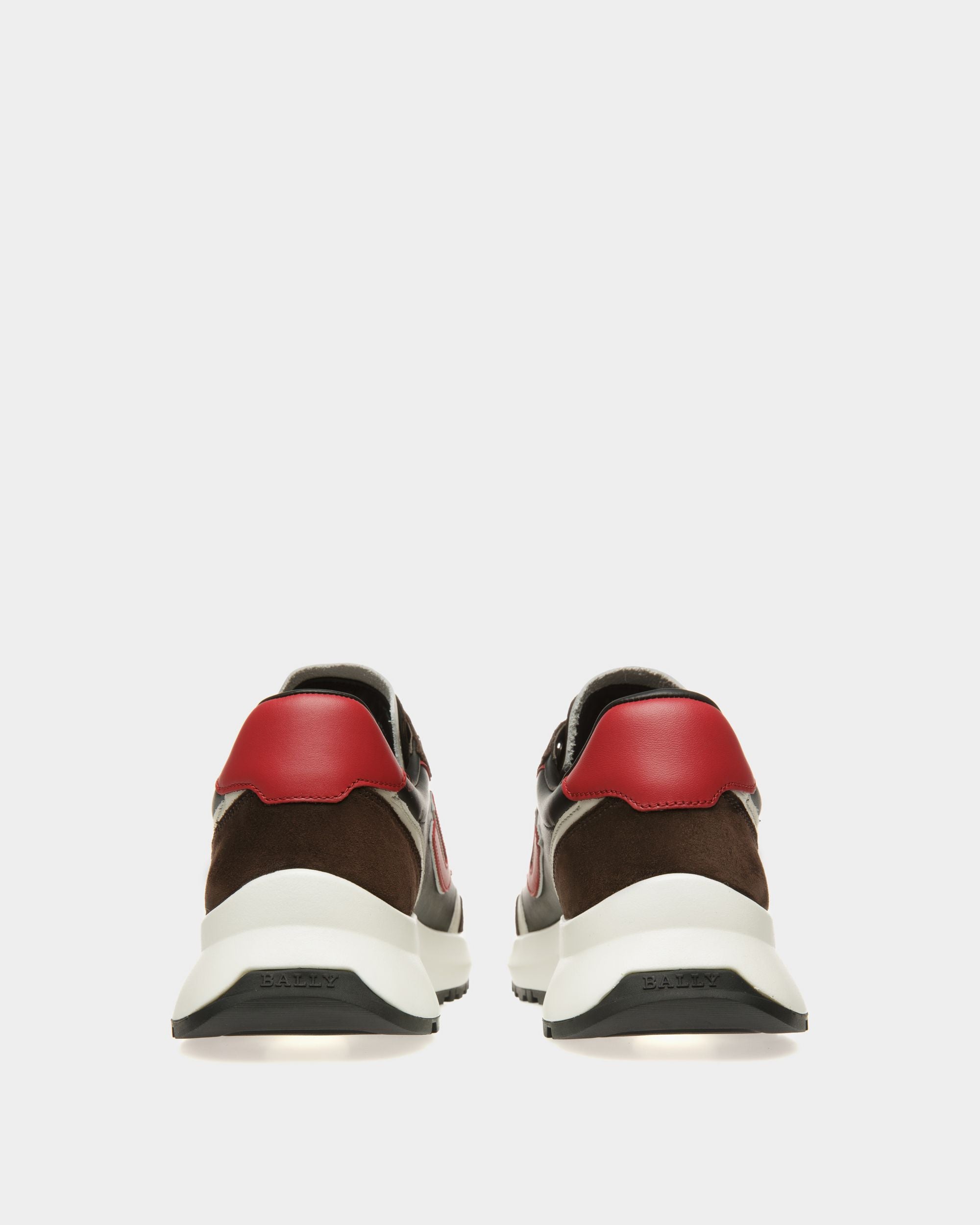 Demmy Zapatillas De Piel En Ébano - Hombre - Bally - 04