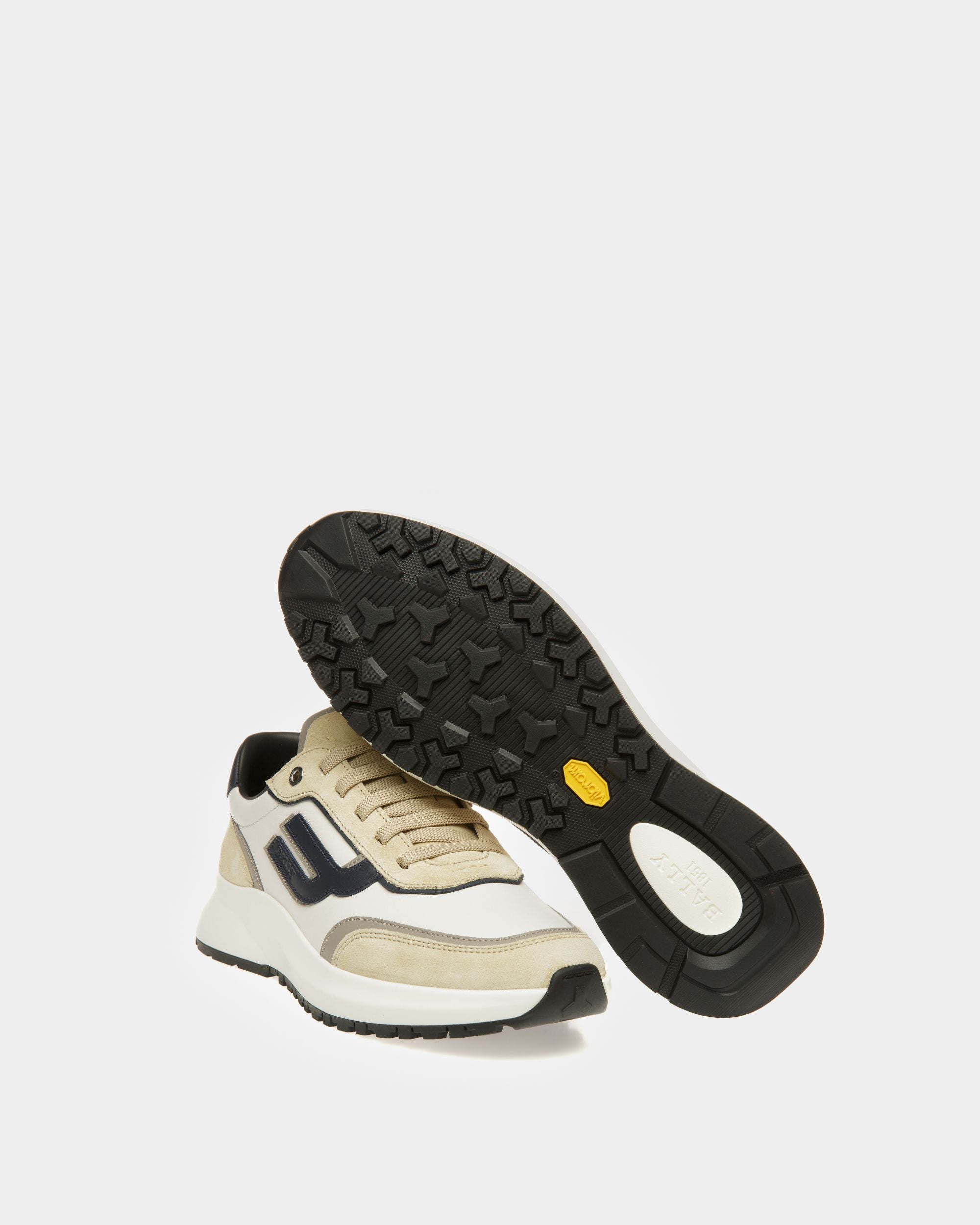 Demmy Zapatillas De Piel En Beige - Hombre - Bally - 03