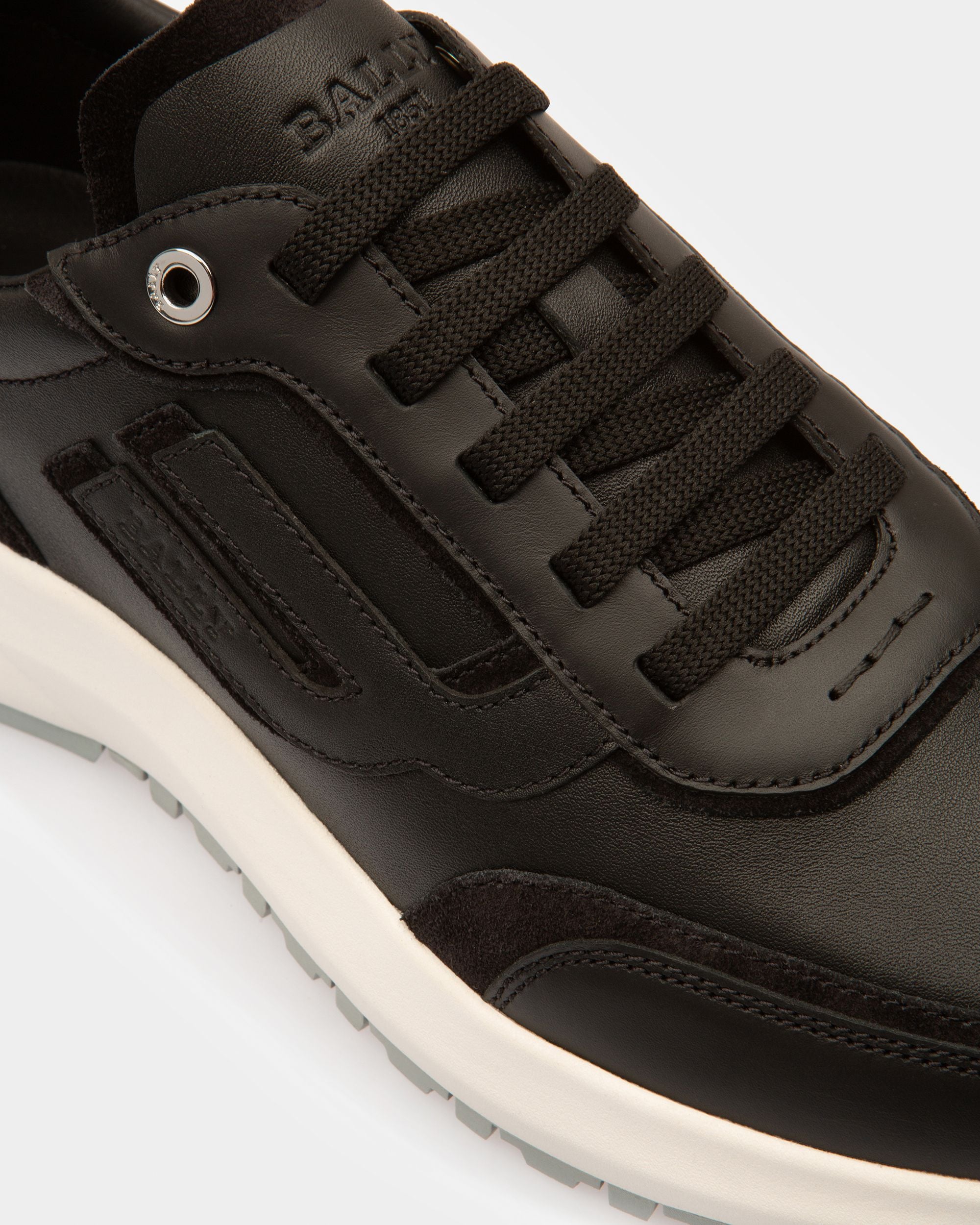 Demmy Zapatilla Deportiva De Piel De Color Negro - Hombre - Bally - 03