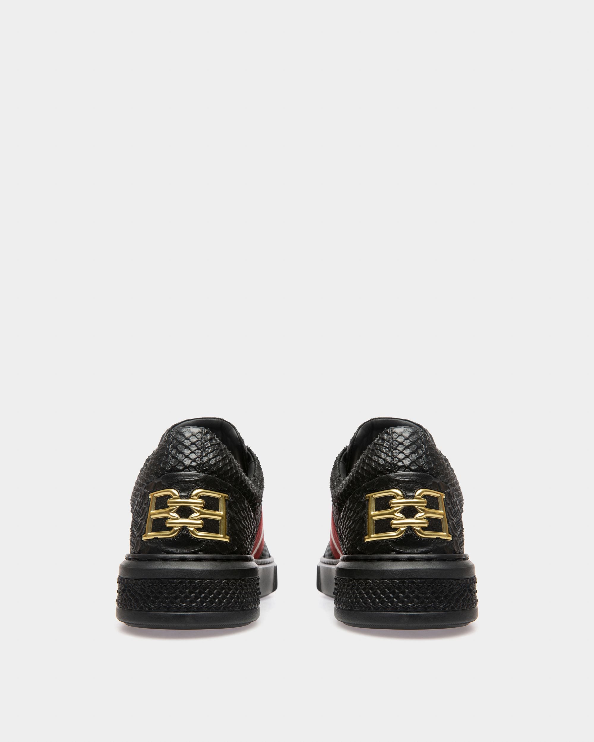 Marell Zapatillas De Piel En Negro - Hombre - Bally - 03