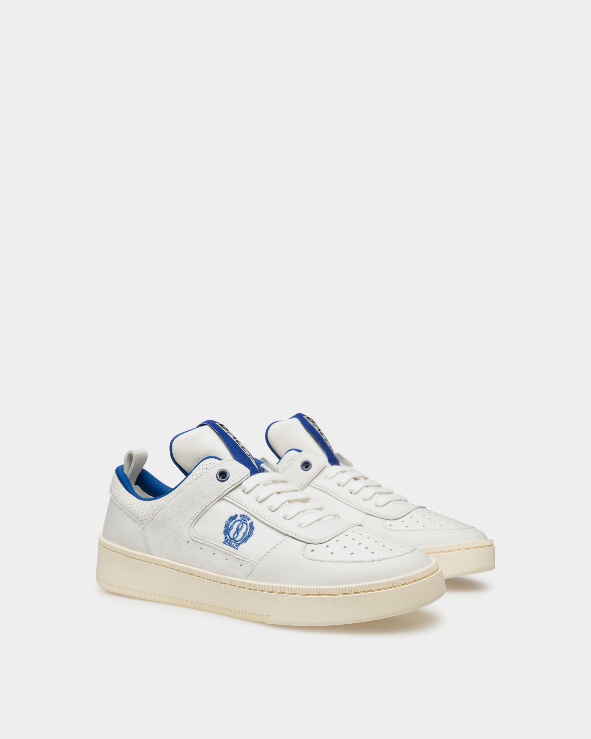 Raise Sneaker In White Leather - Men's - Bally - 02