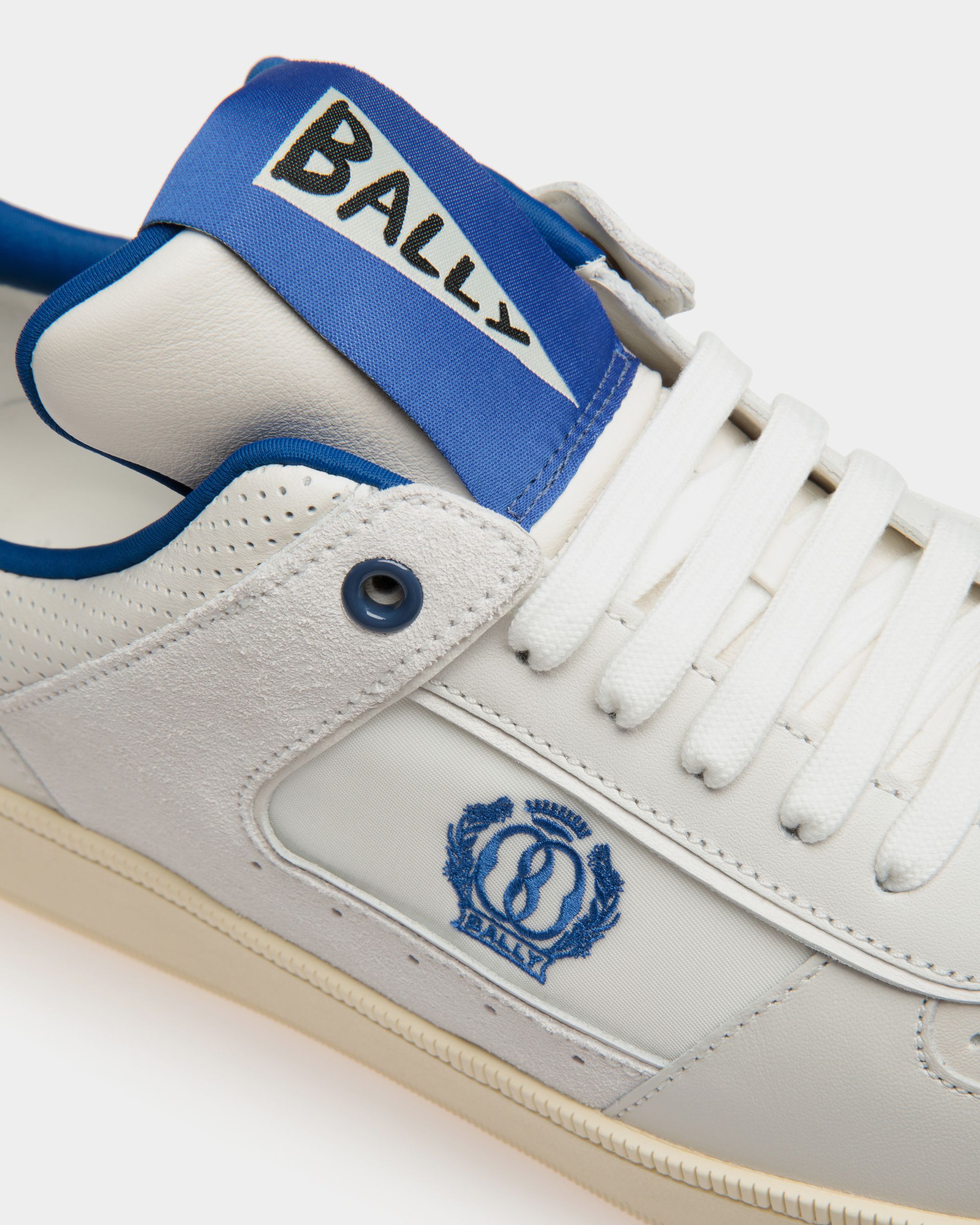 Raise Sneaker In White Leather - Men's - Bally - 05