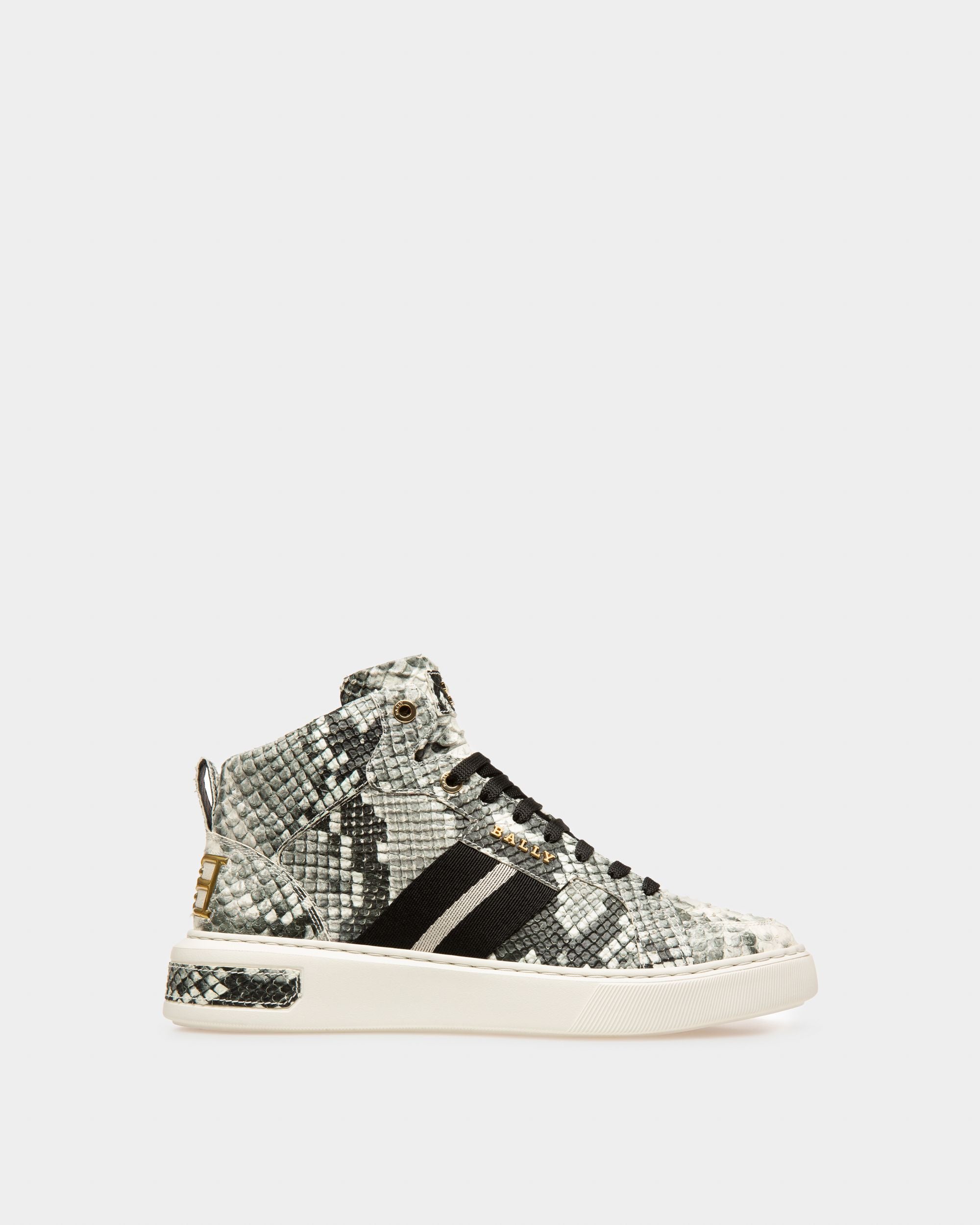 Meson Zapatillas De Piel En Blanco - Hombre - Bally - 01