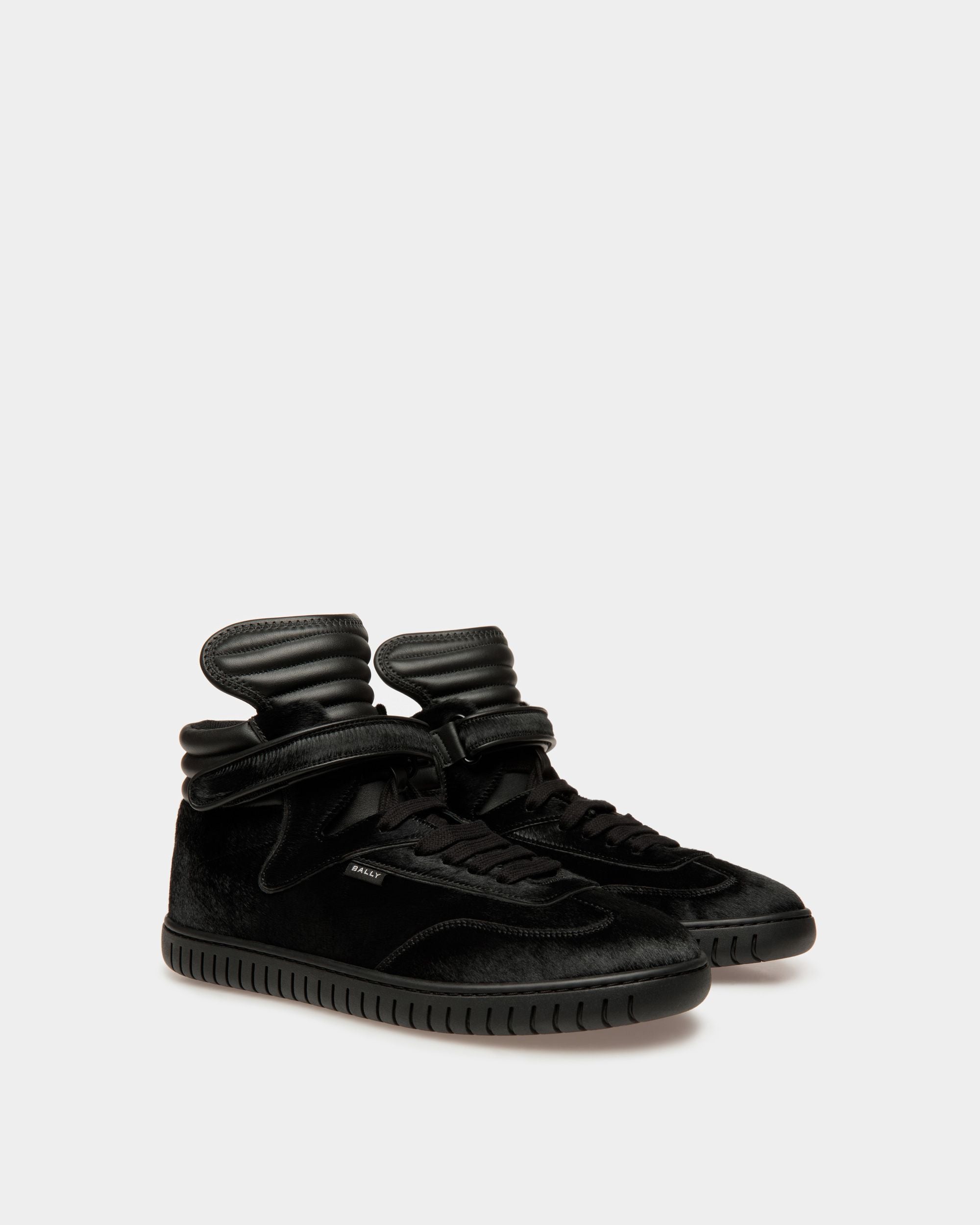 Zapatillas Player De Piel En Negro - Hombre - Bally - 02