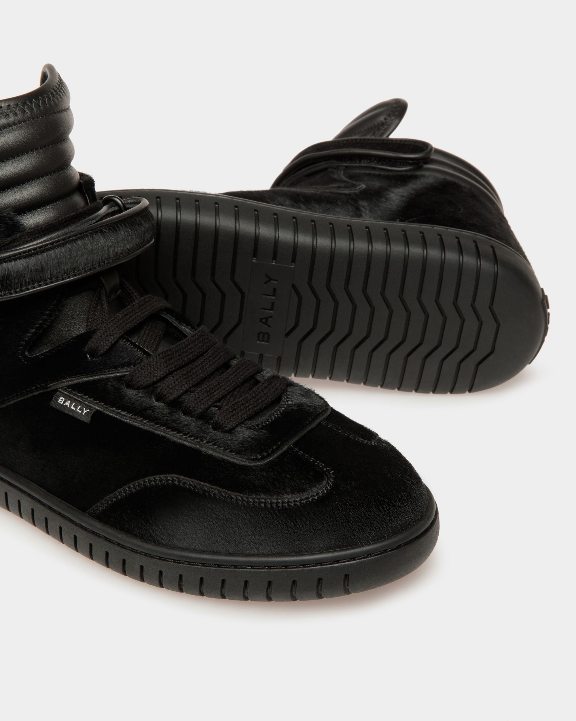 Zapatillas Player De Piel En Negro - Hombre - Bally - 04
