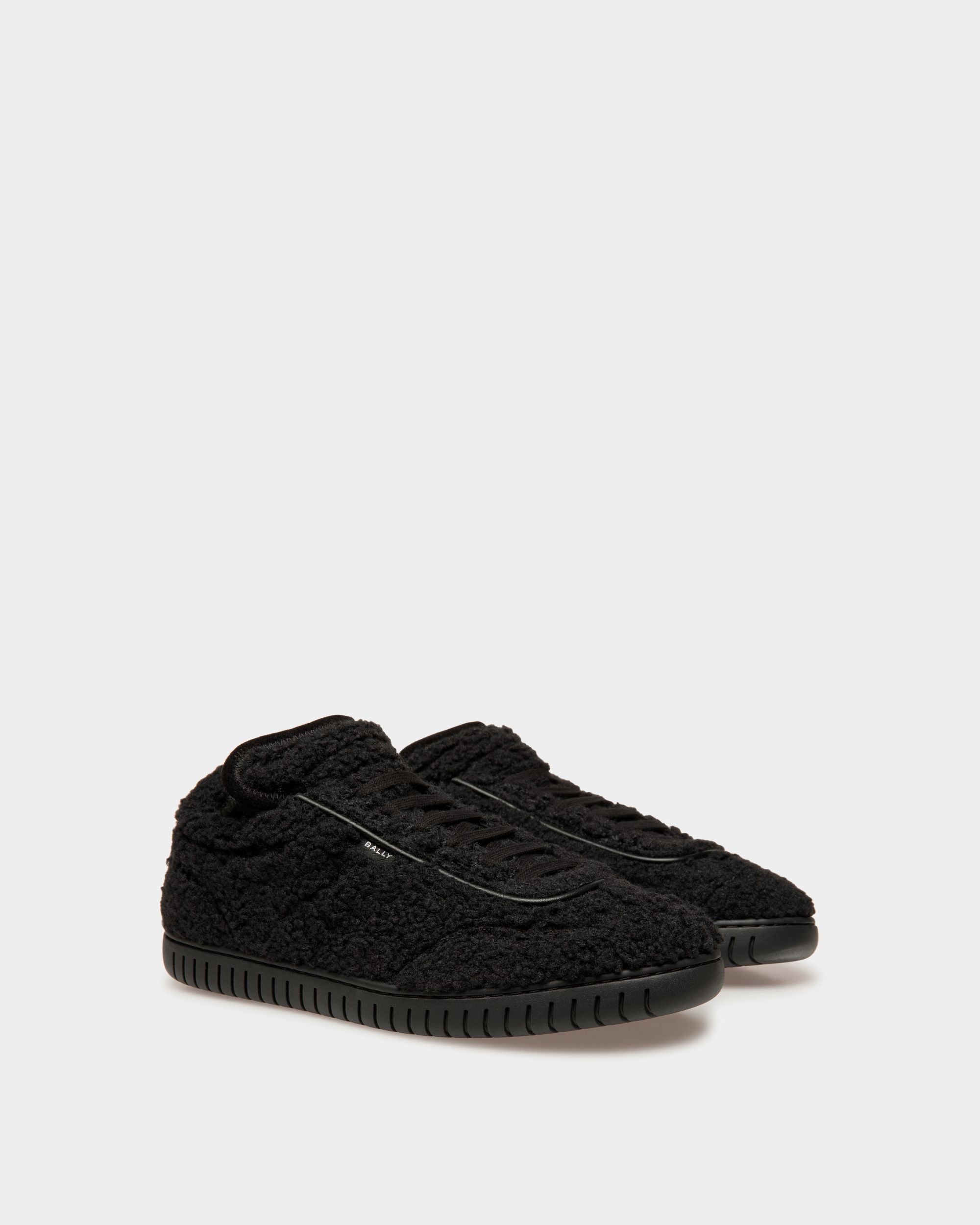 Zapatillas Player De Pelo Sintético Negro - Hombre - Bally - 02