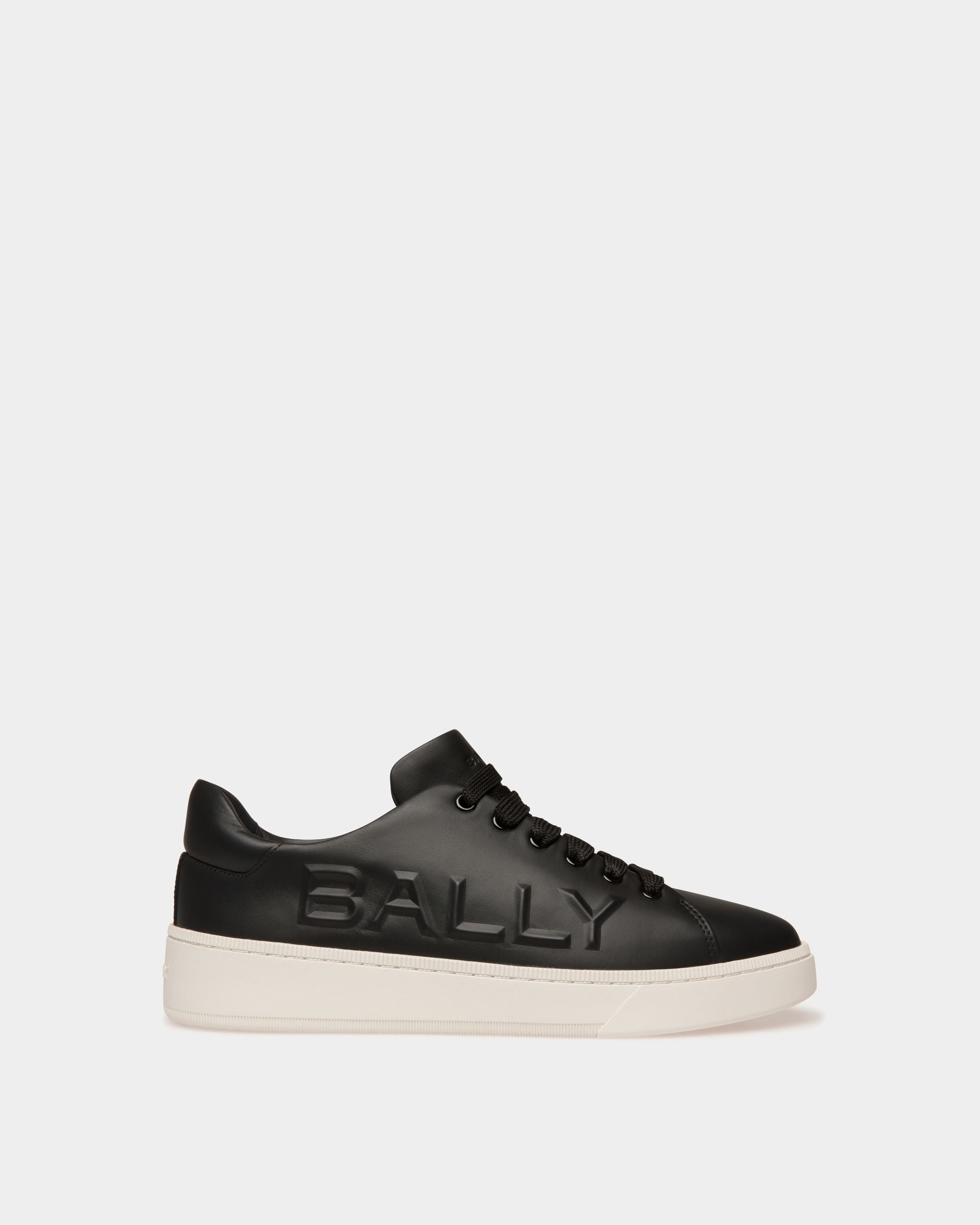 Zapatilla Raise De Piel Negra - Hombre - Bally - 01