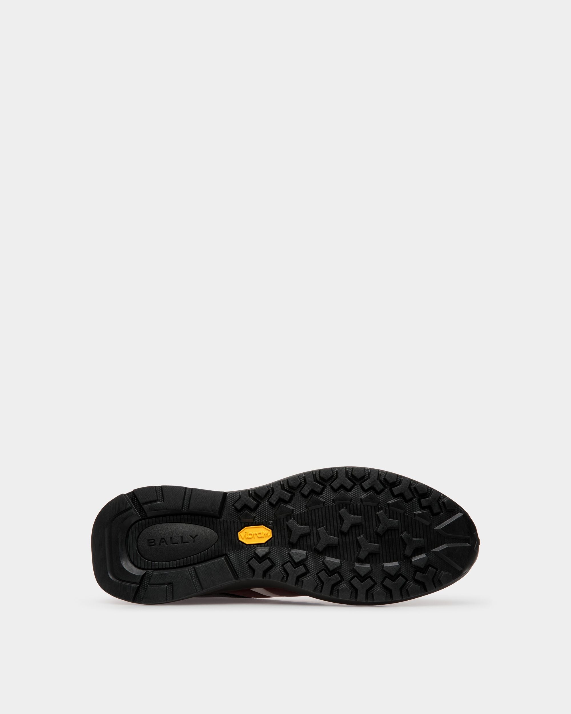 Zapatilla Outline De Piel En Negro - Hombre - Bally - 05