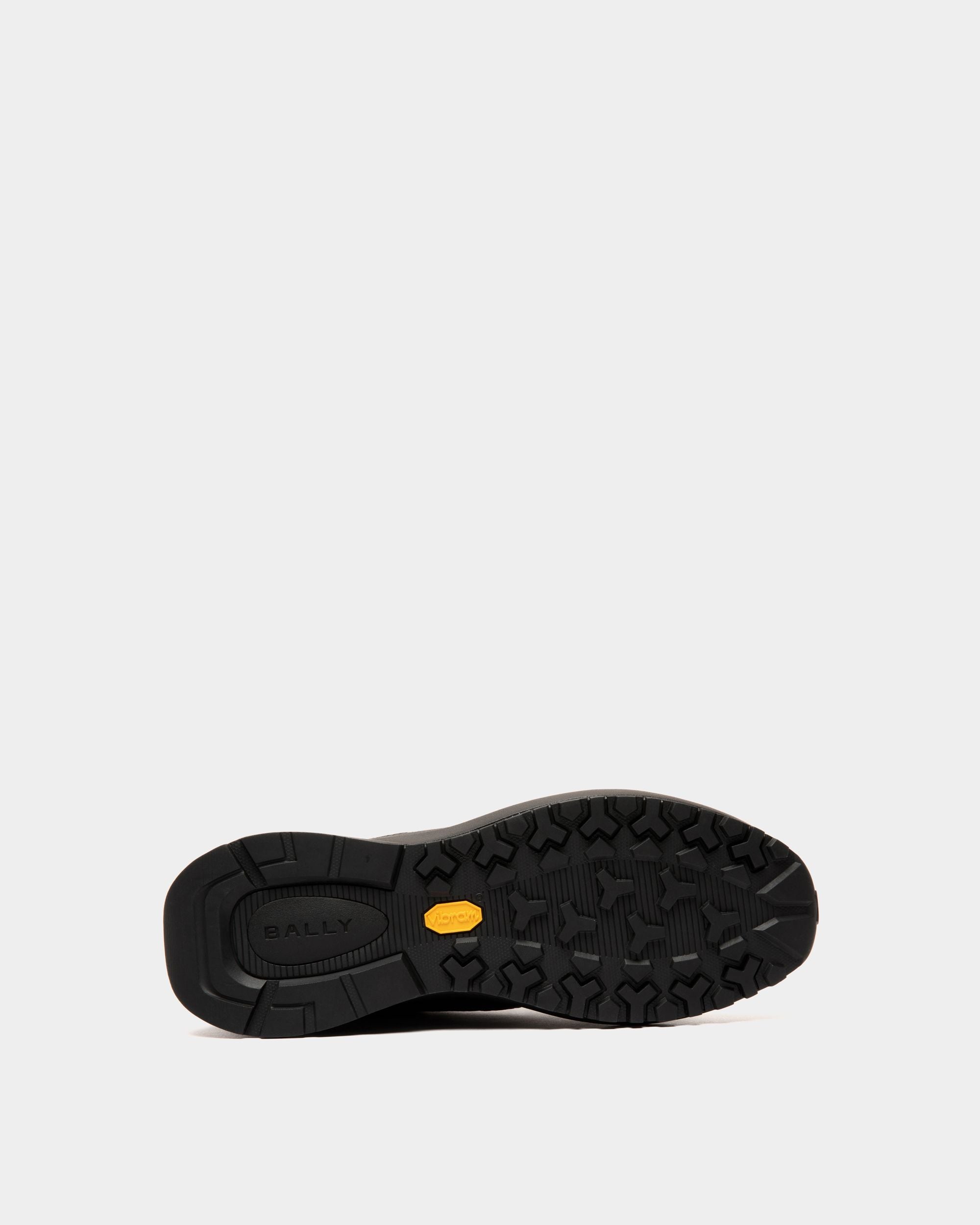 Zapatilla Outline De Piel Negra - Hombre - Bally - 04
