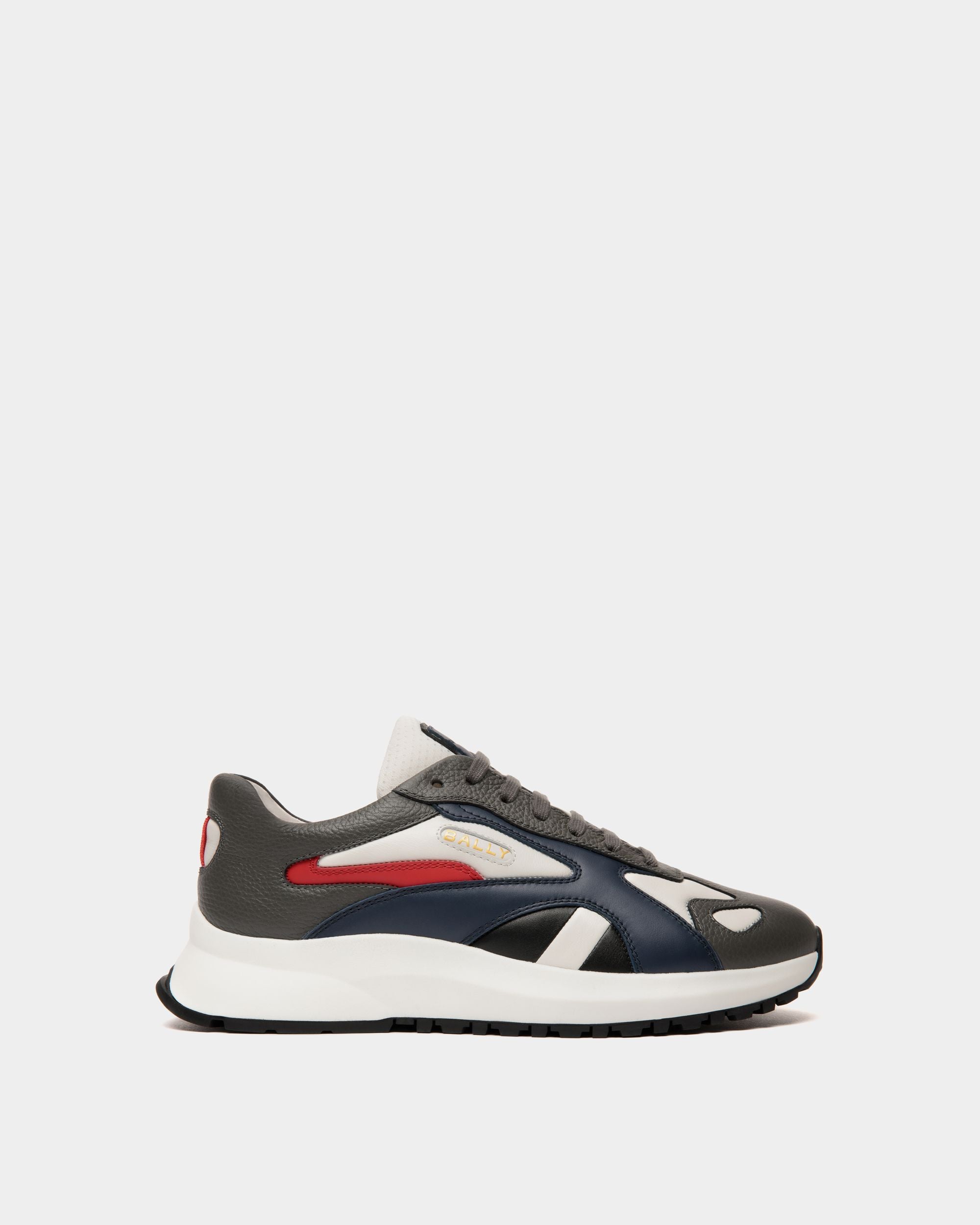 Outline Sneaker in Leather - Men's - Bally - 01