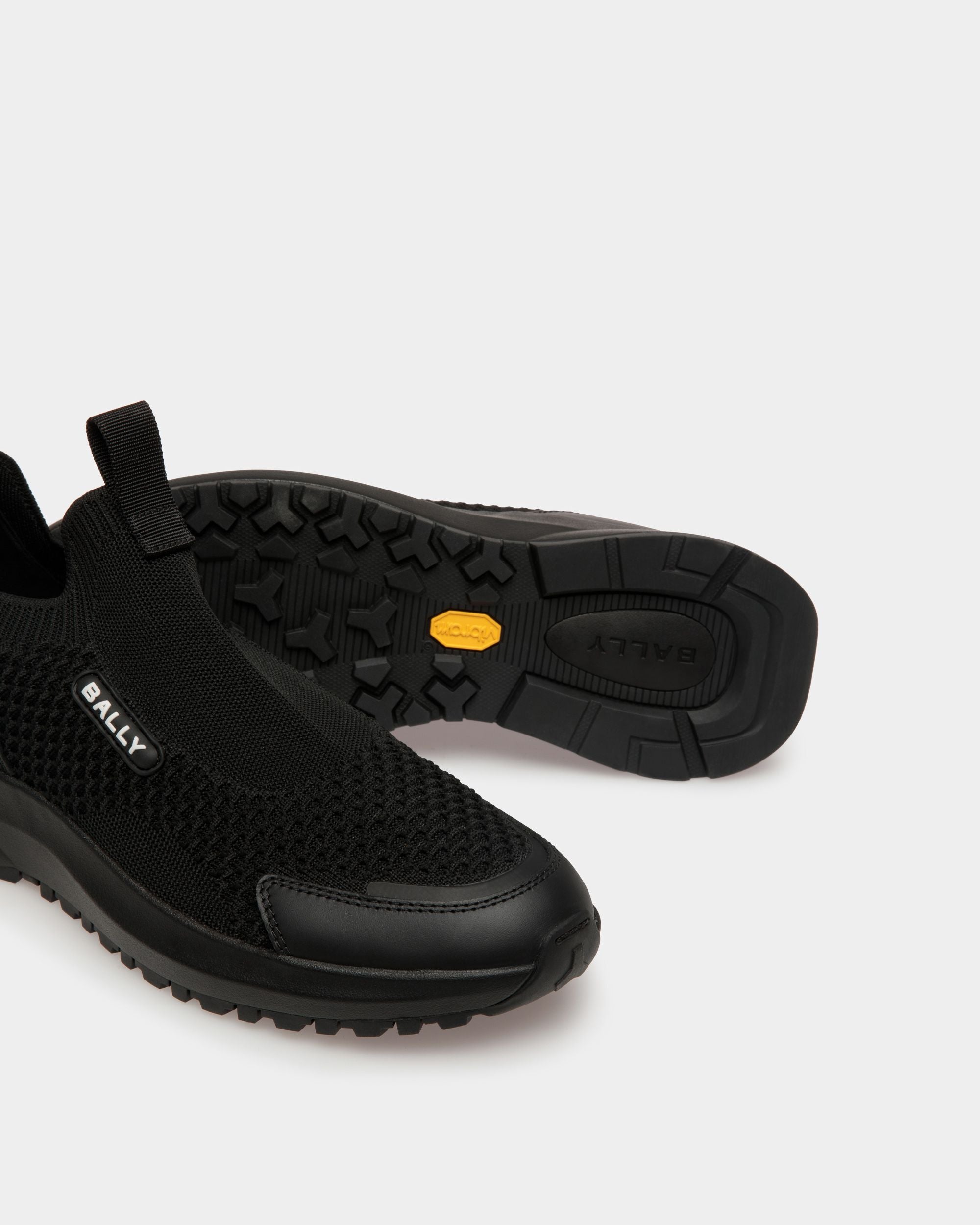 Zapatilla Outline De Nailon Negro - Hombre - Bally - 05
