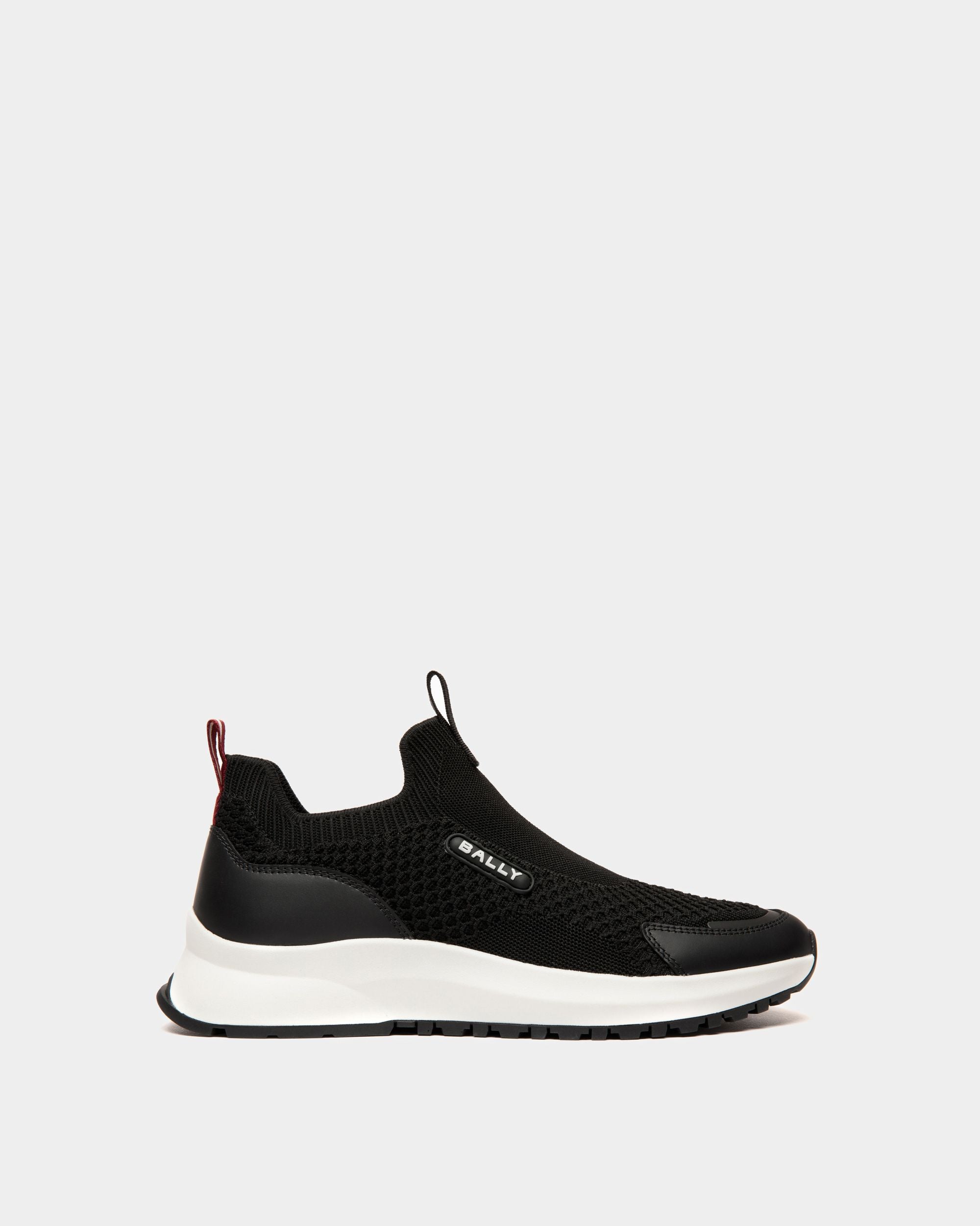 Outline Sneaker in Black Nylon - Men's - Bally - 01