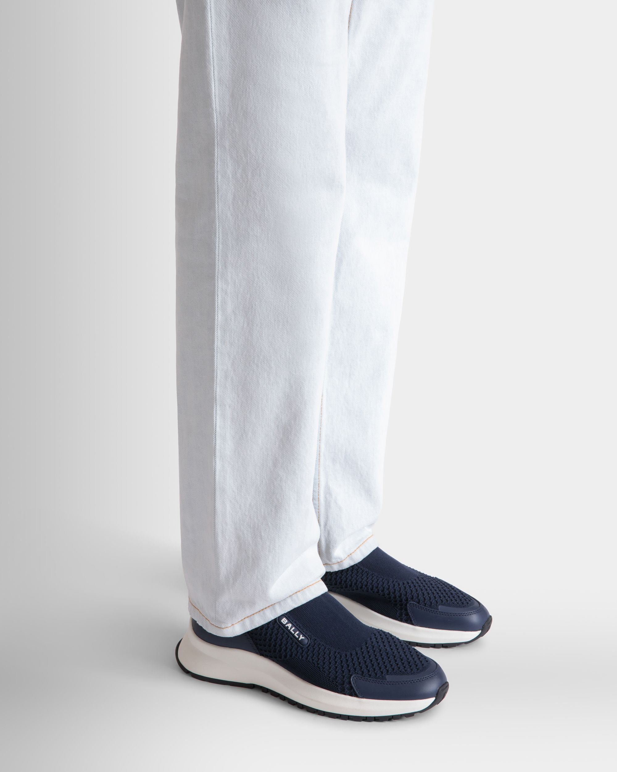Zapatillas Outline De Tejido De Punto - Hombre - Bally - 02