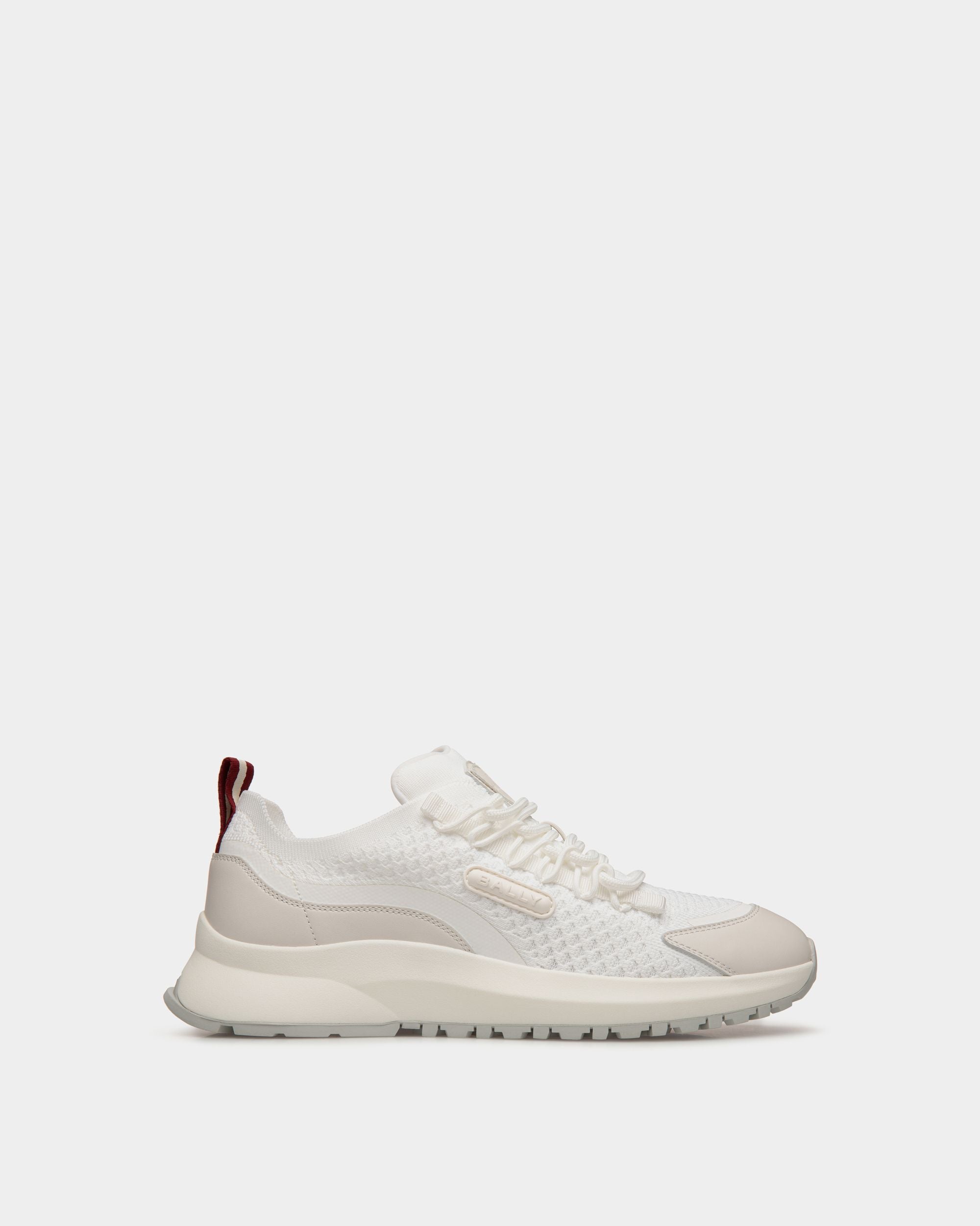 Zapatilla Outline De Nailon Blanco - Hombre - Bally - 01