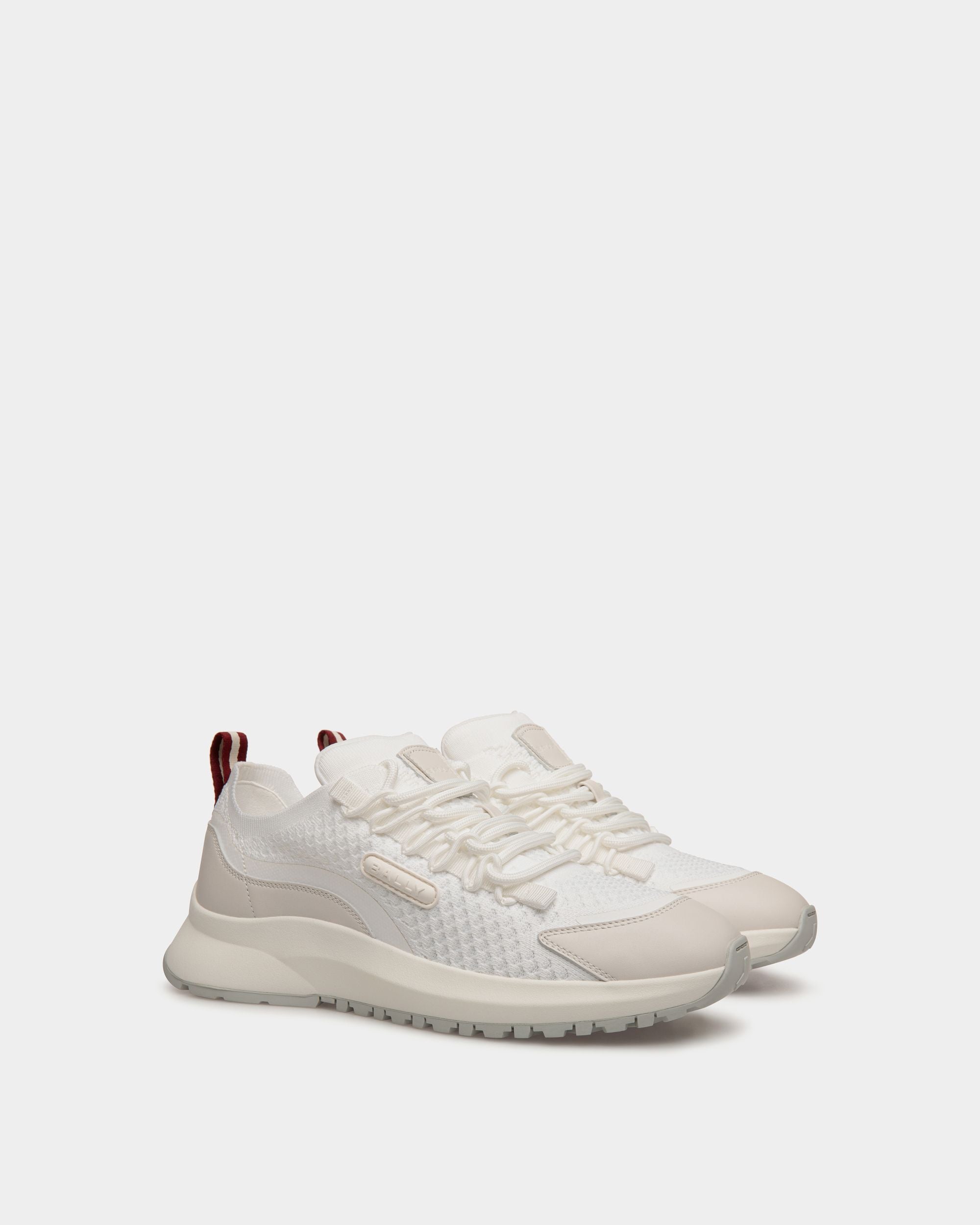 Zapatilla Outline De Nailon Blanco - Hombre - Bally - 02