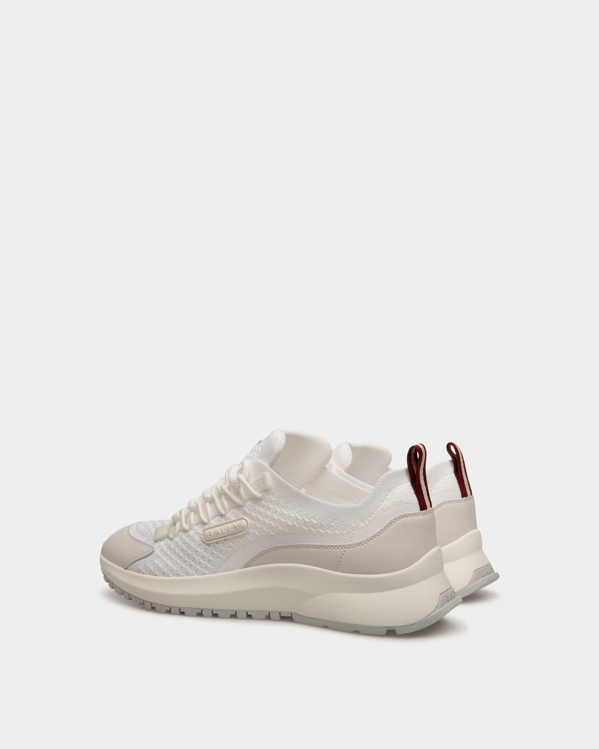 Zapatilla Outline De Nailon Blanco - Hombre - Bally - 03