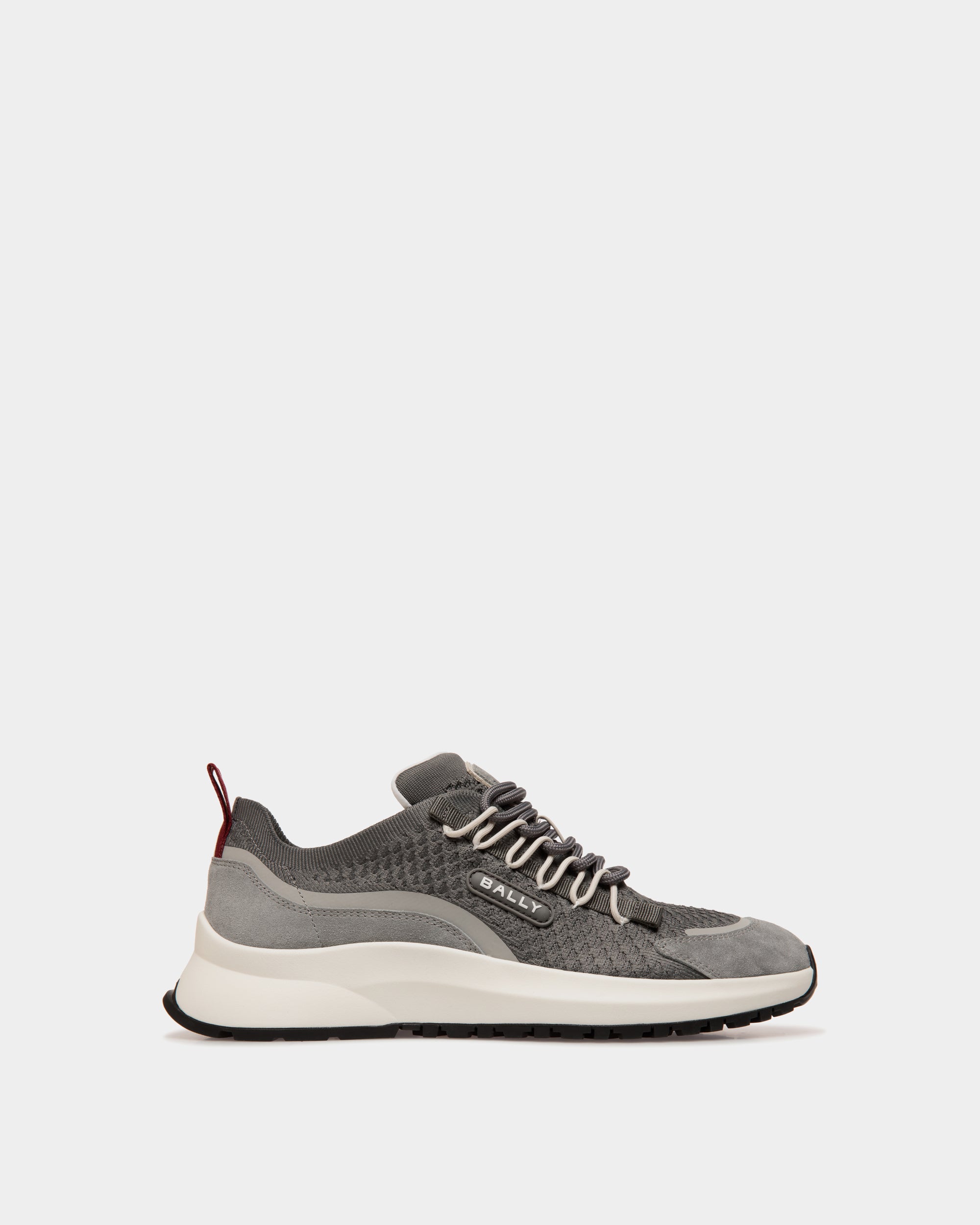 Zapatilla Outline De Punto Light Grey - Hombre - Bally - 01