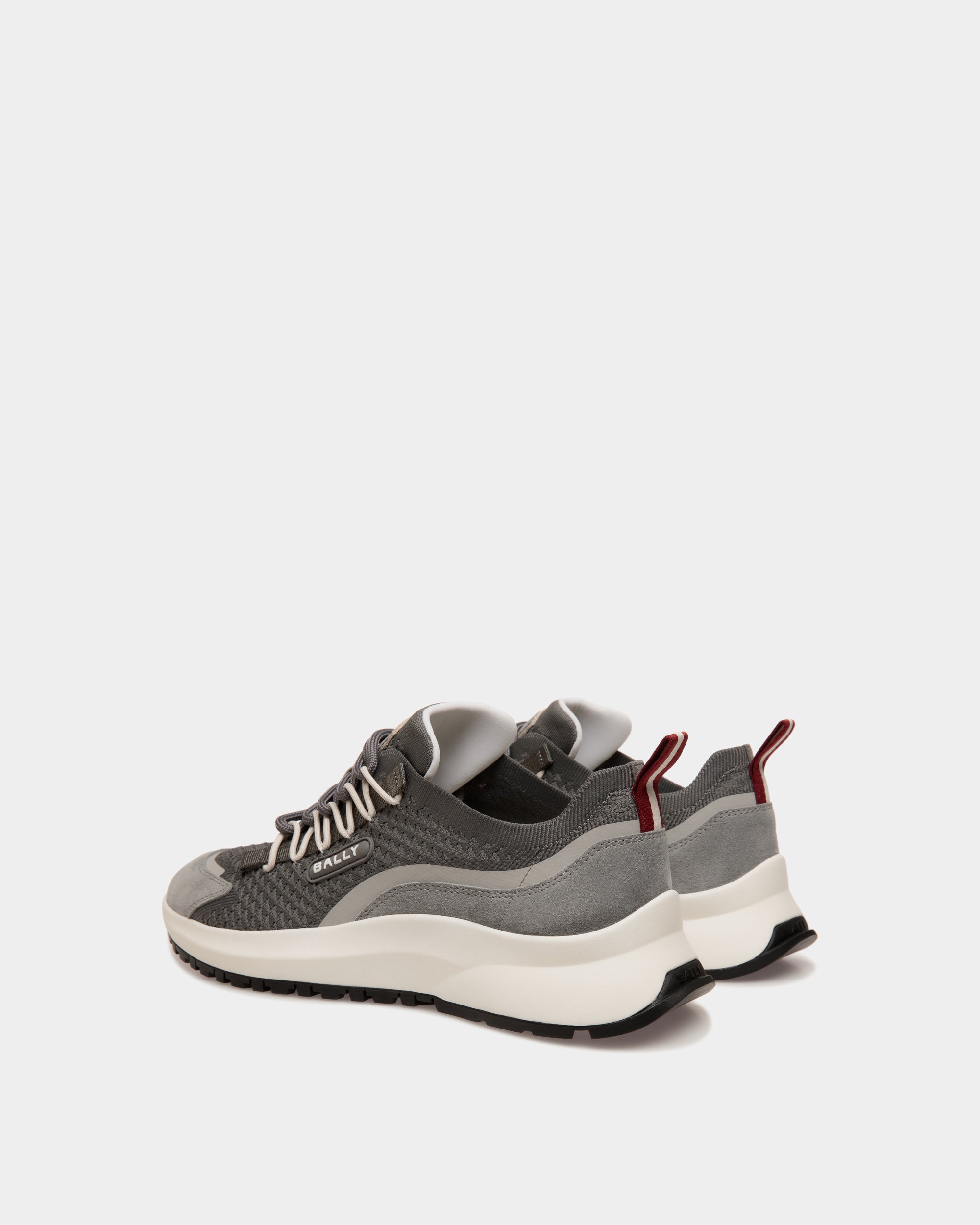 Zapatilla Outline De Punto Light Grey - Hombre - Bally - 03
