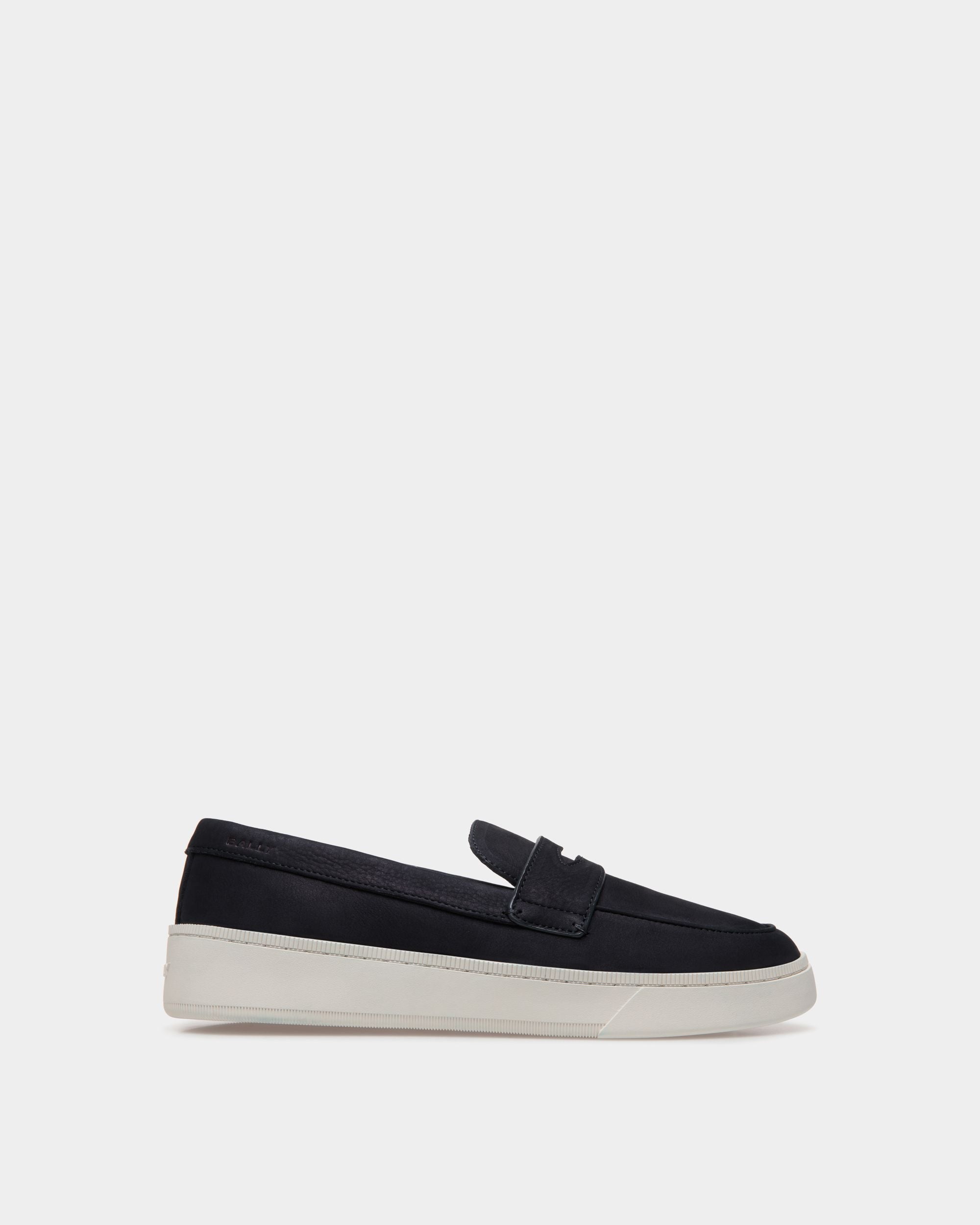 Zapatilla Raise De Nobuk Navy Blue - Hombre - Bally - 01