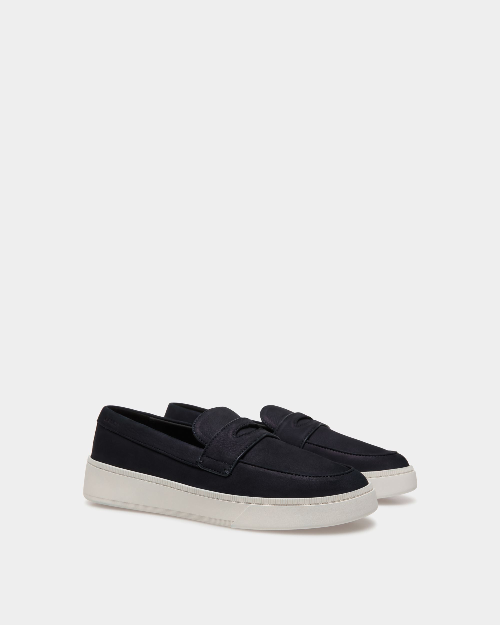 Zapatilla Raise De Nobuk Navy Blue - Hombre - Bally - 02