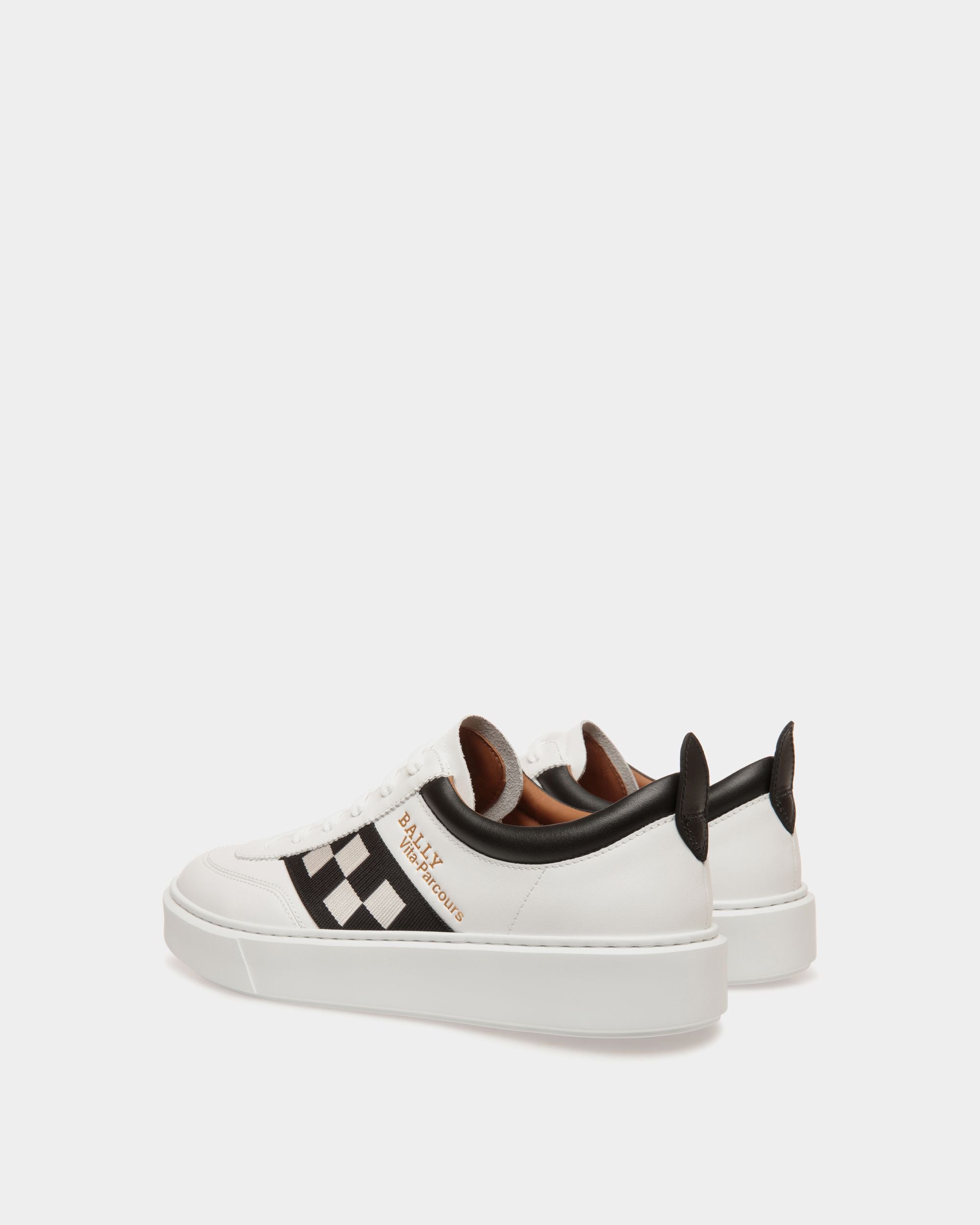Sneaker In White  Leather - Men's - Bally - 03