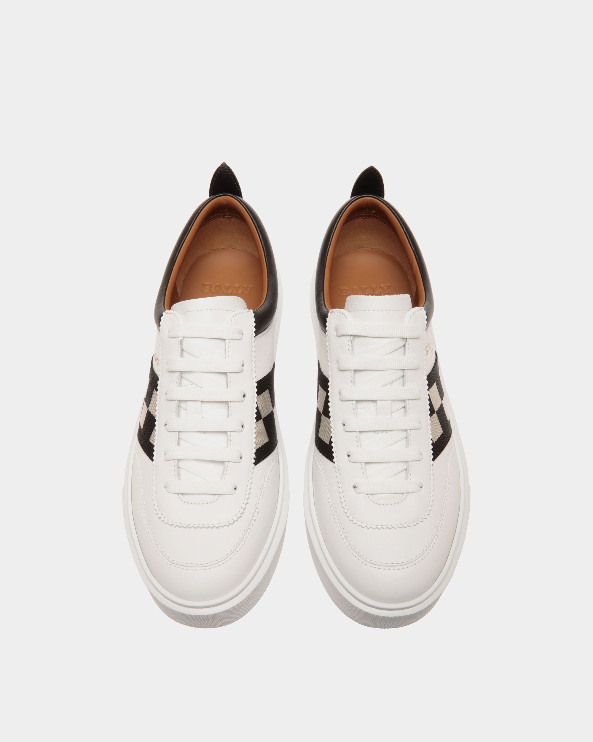 Sneaker In White  Leather - Men's - Bally - 04