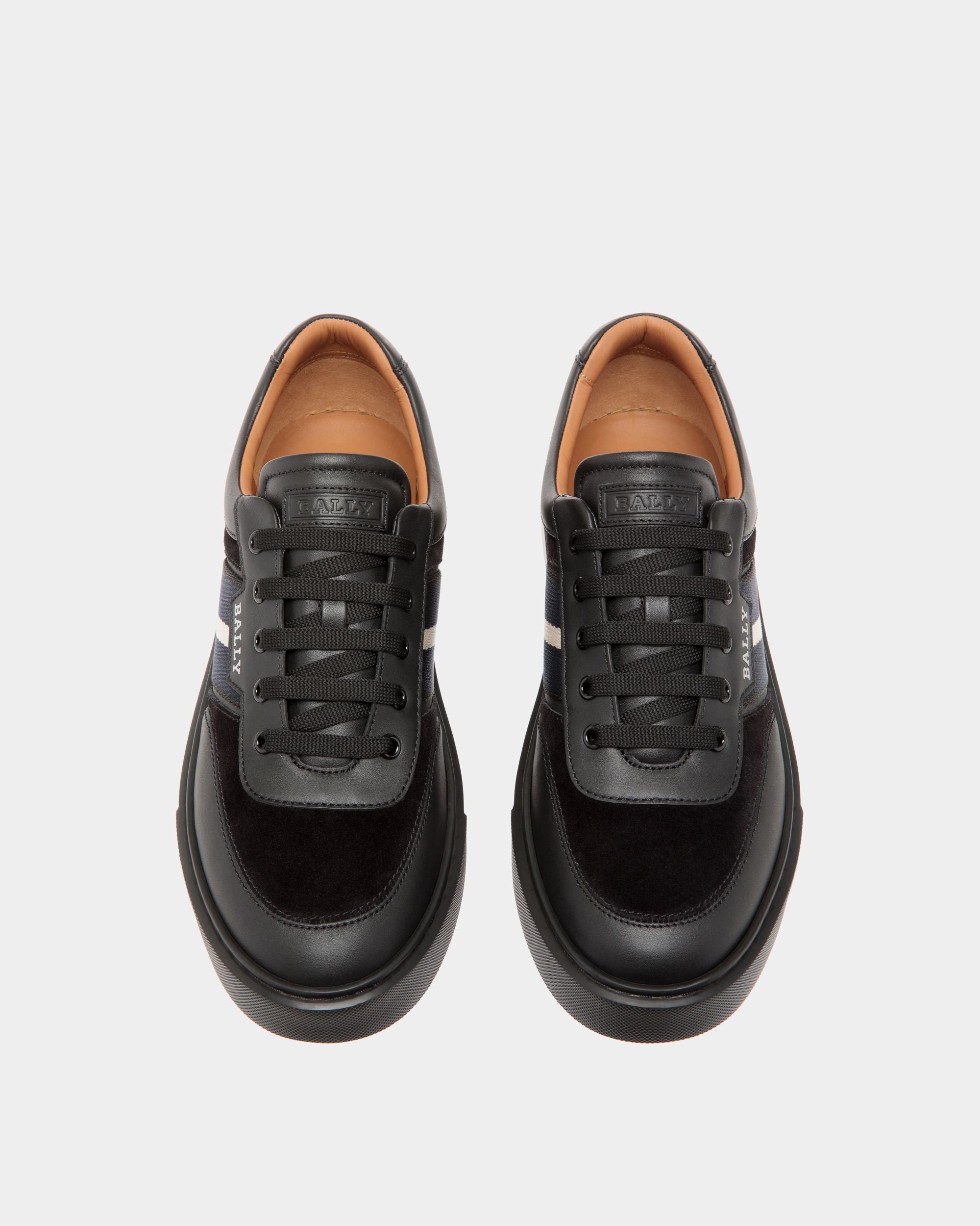 Sneaker In Black Leather - Men's - Bally - 04