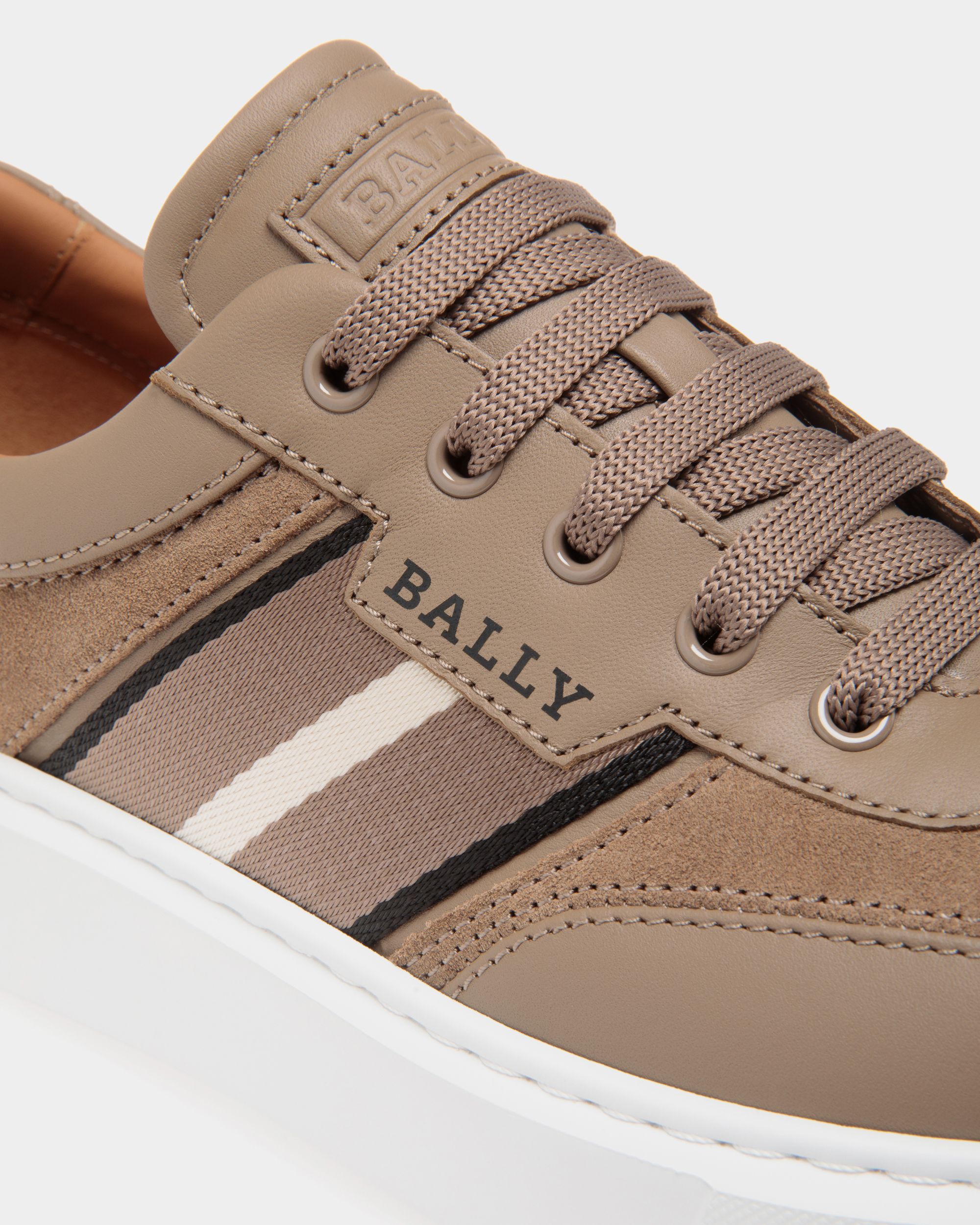 Sneaker In Brown Leather - Men's - Bally - 05
