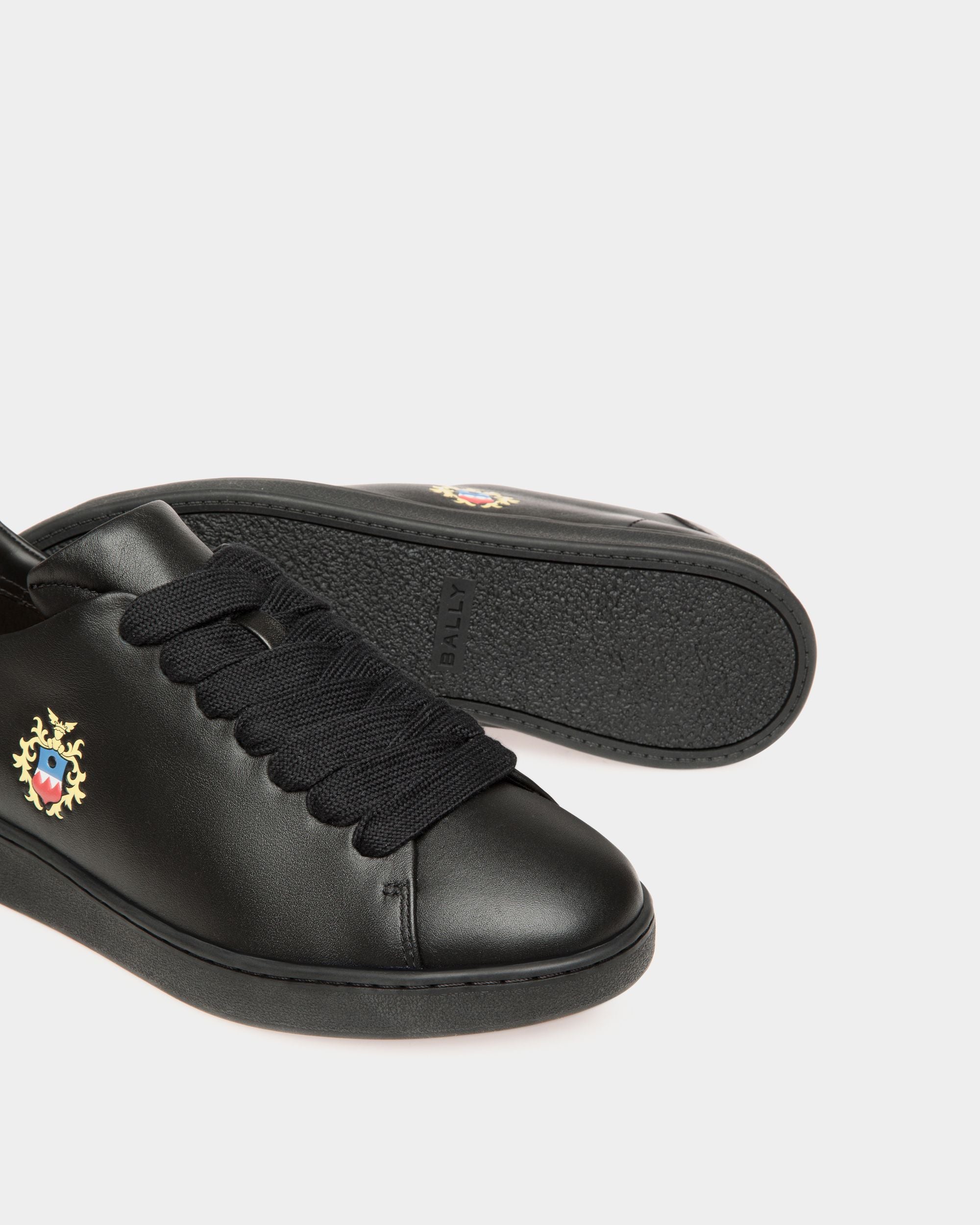 Adrien Brody Travel Collection Sneaker In Black Leather - Men's - Bally - 05