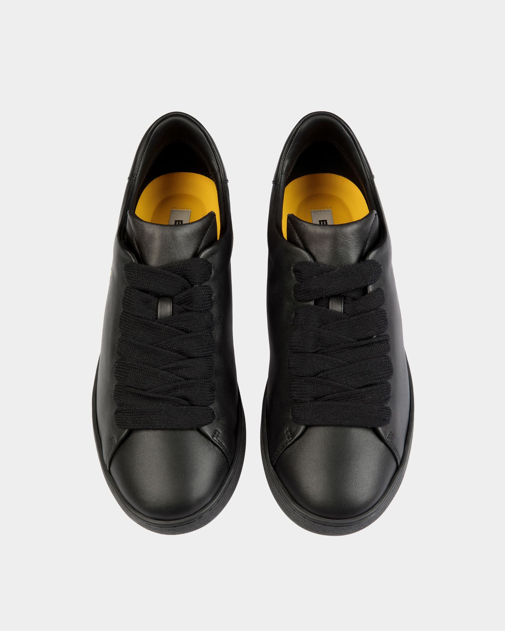 Adrien Brody Travel Collection Sneaker In Black Leather - Men's - Bally - 06