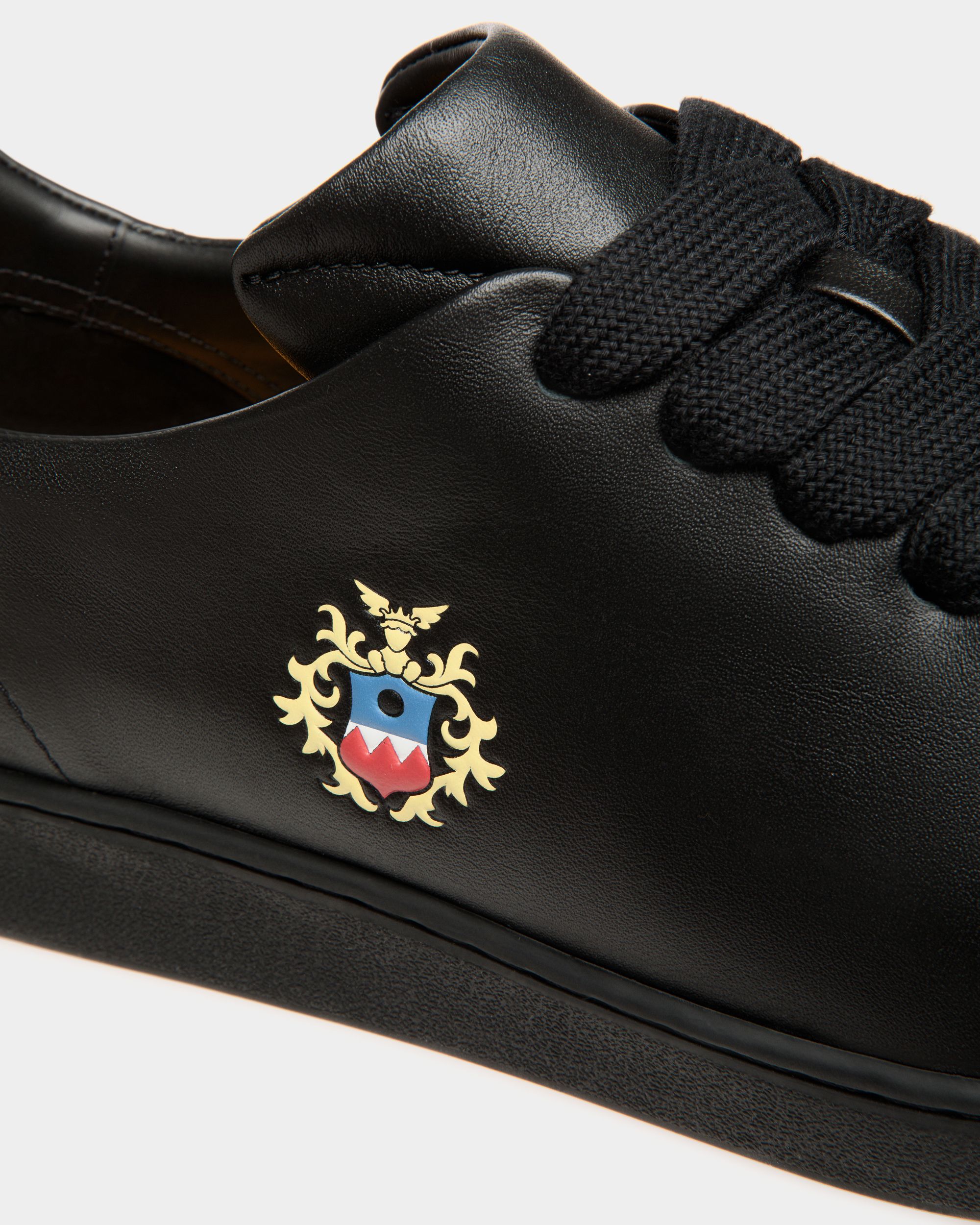 Adrien Brody Travel Collection Sneaker In Black Leather - Men's - Bally - 07